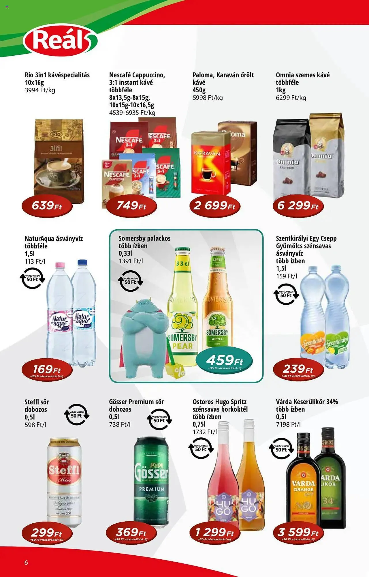 Katalógus Real akciós újság június 18.-tól június 29.-ig 2025. - Oldal 6