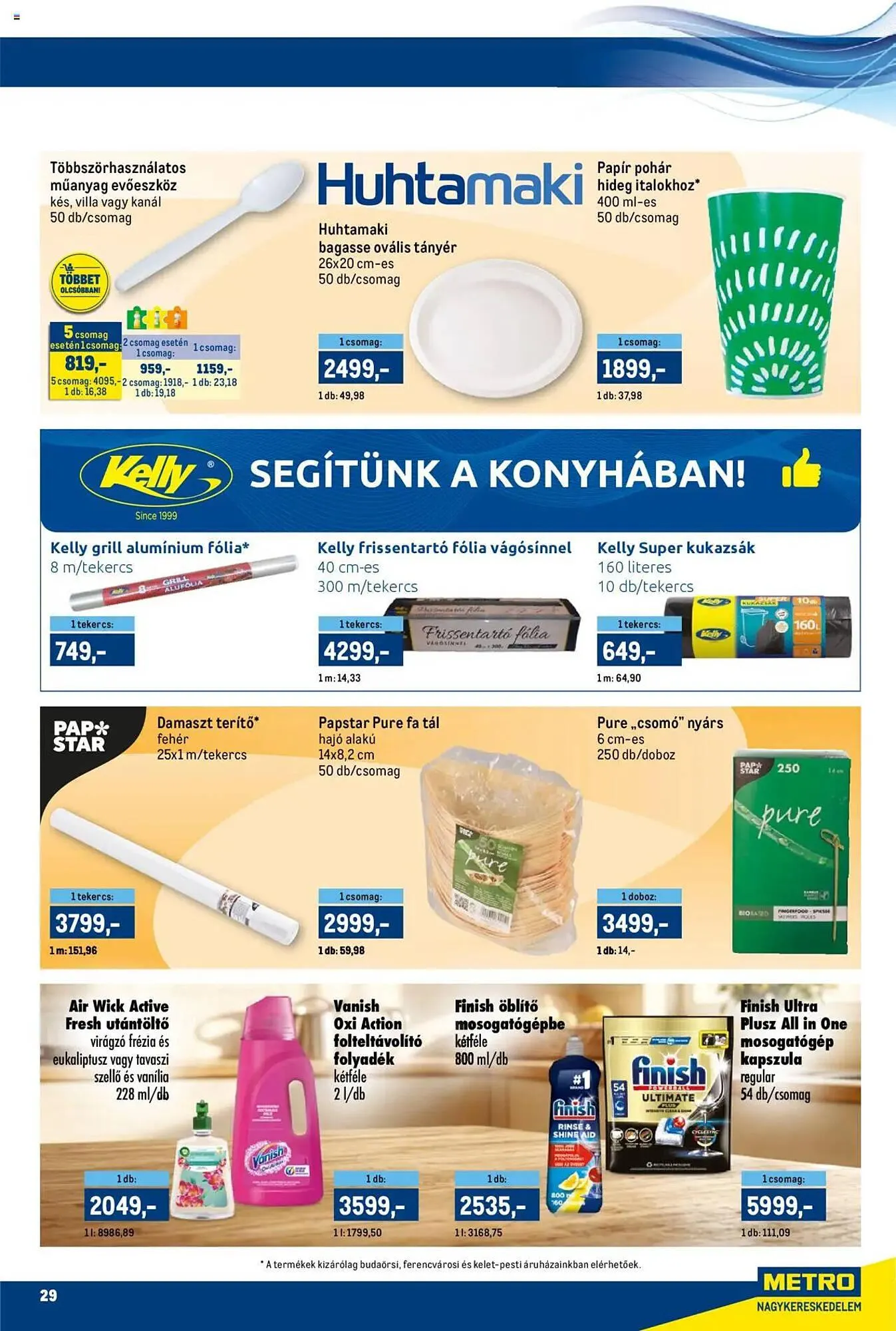 Katalógus Metro akciós újság április 1.-tól április 17.-ig 2025. - Oldal 29