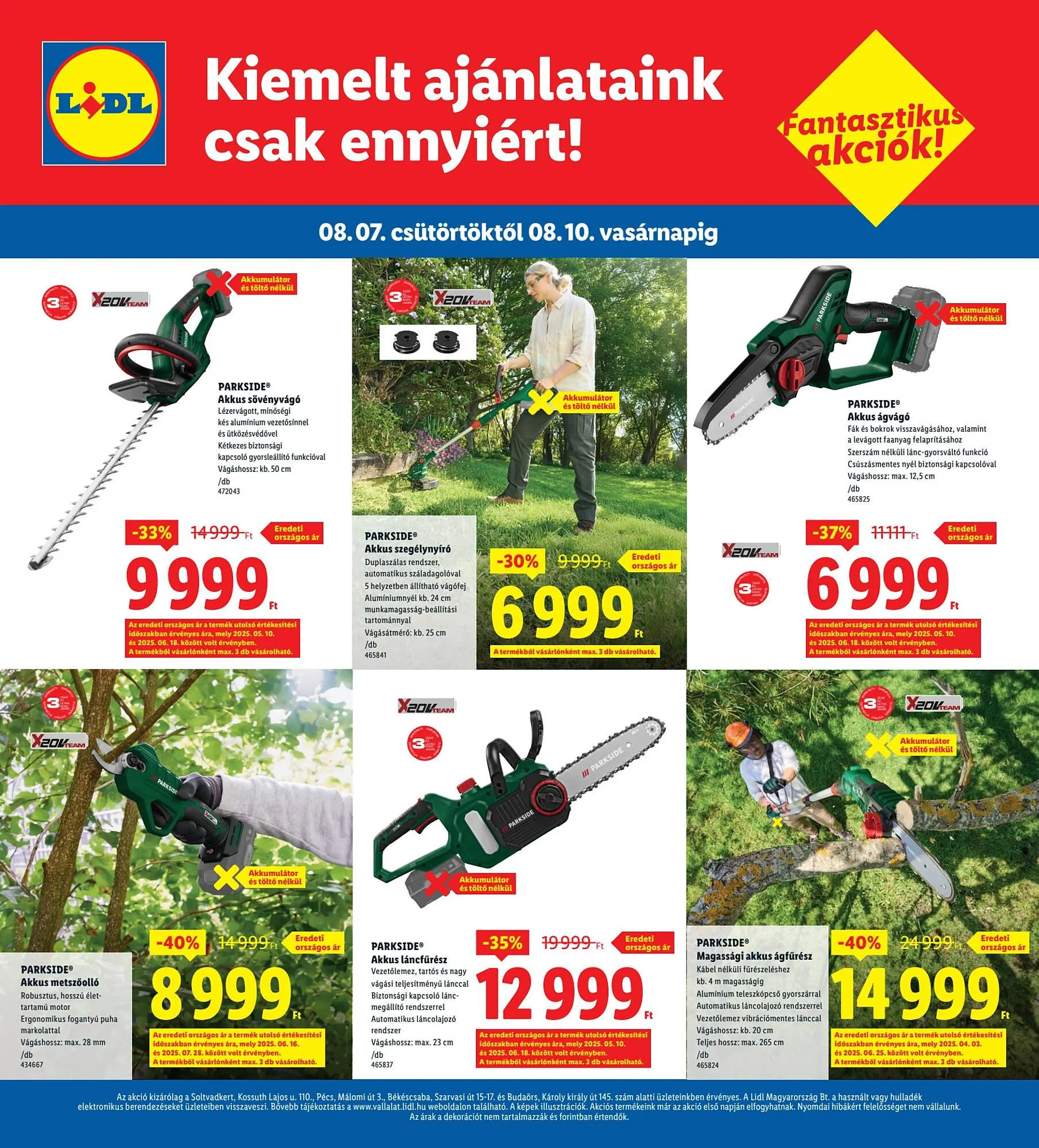 Katalógus Lidl akciós újság augusztus 7.-tól augusztus 10.-ig 2025. - Oldal 4