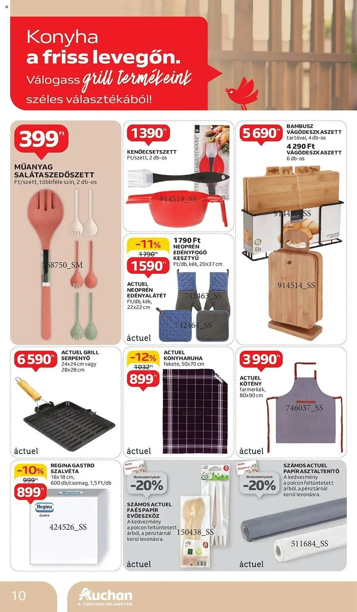 Katalógus Auchan akciós újság április 10.-tól április 16.-ig 2025. - Oldal 10