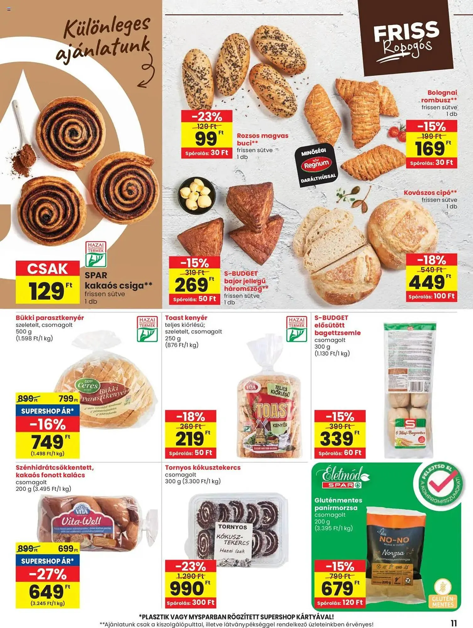 Katalógus Spar akciós újság március 20.-tól március 26.-ig 2025. - Oldal 11