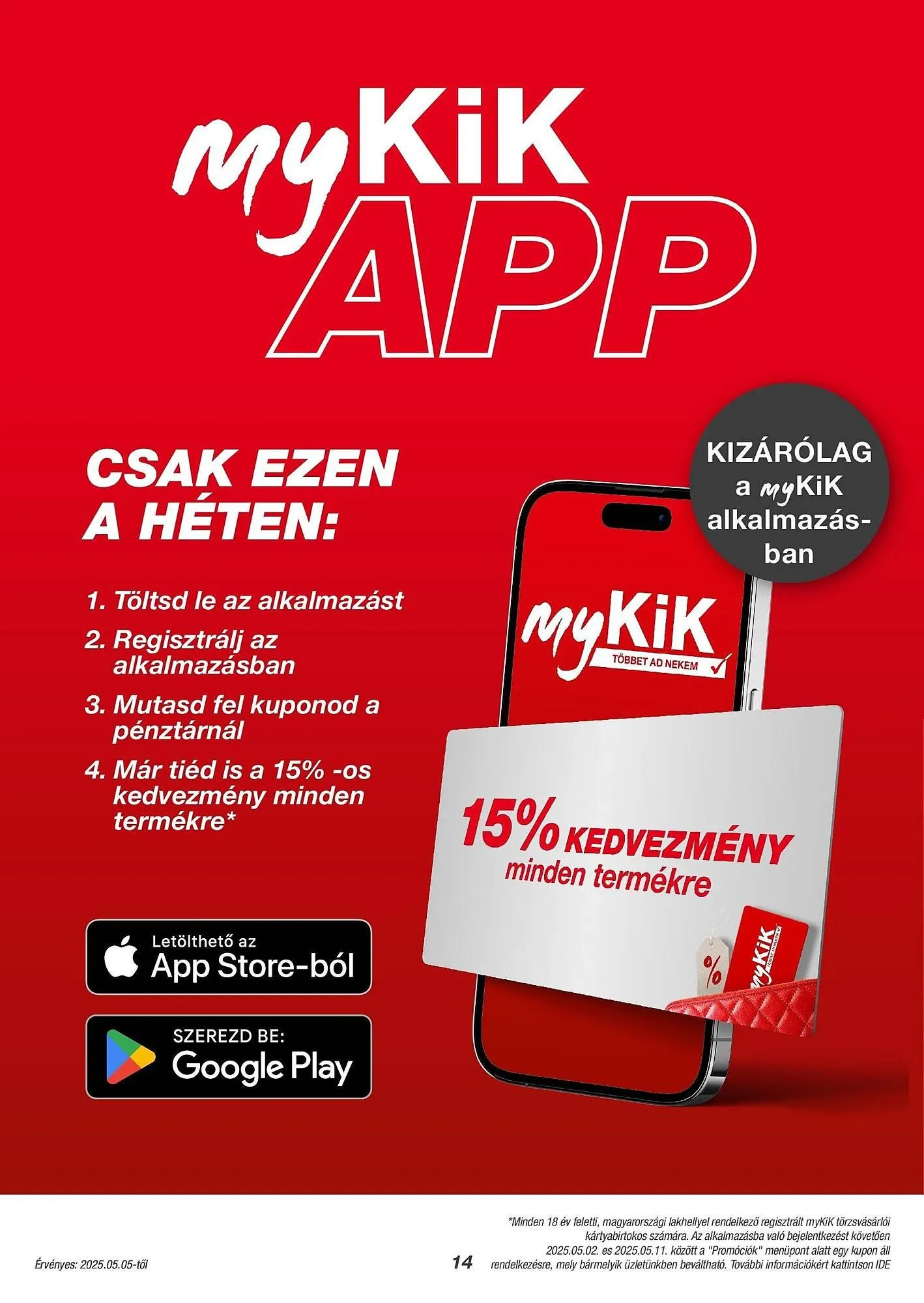 Katalógus Kik akciós újság május 4.-tól május 11.-ig 2025. - Oldal 8