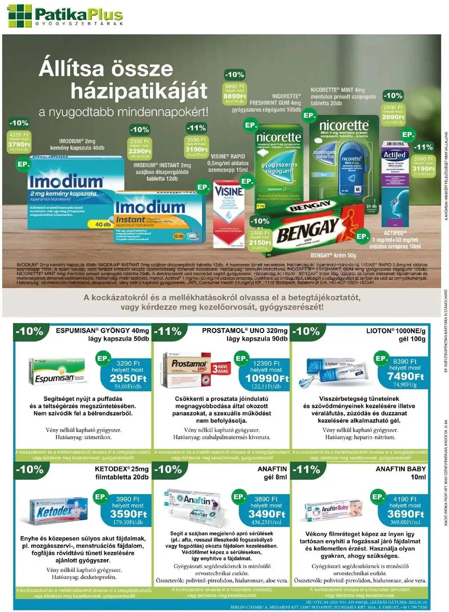 Katalógus PatikaPlus akciós újság június 1.-tól június 30.-ig 2025. - Oldal 6