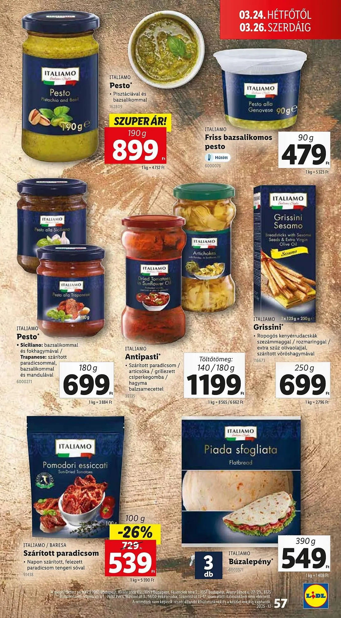 Katalógus Lidl akciós újság március 20.-tól március 26.-ig 2025. - Oldal 57