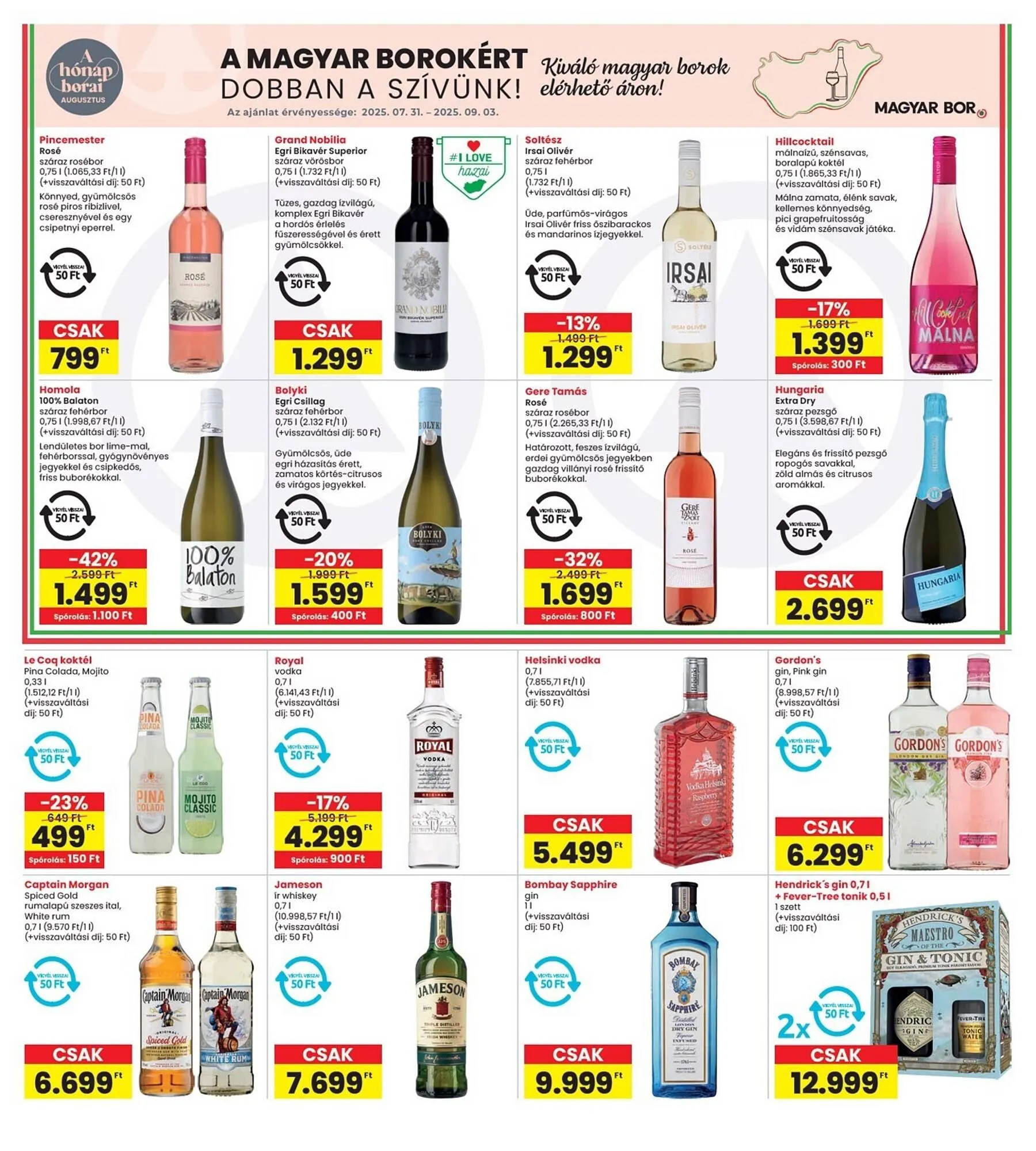 Katalógus Interspar akciós újság július 31.-tól augusztus 6.-ig 2025. - Oldal 20