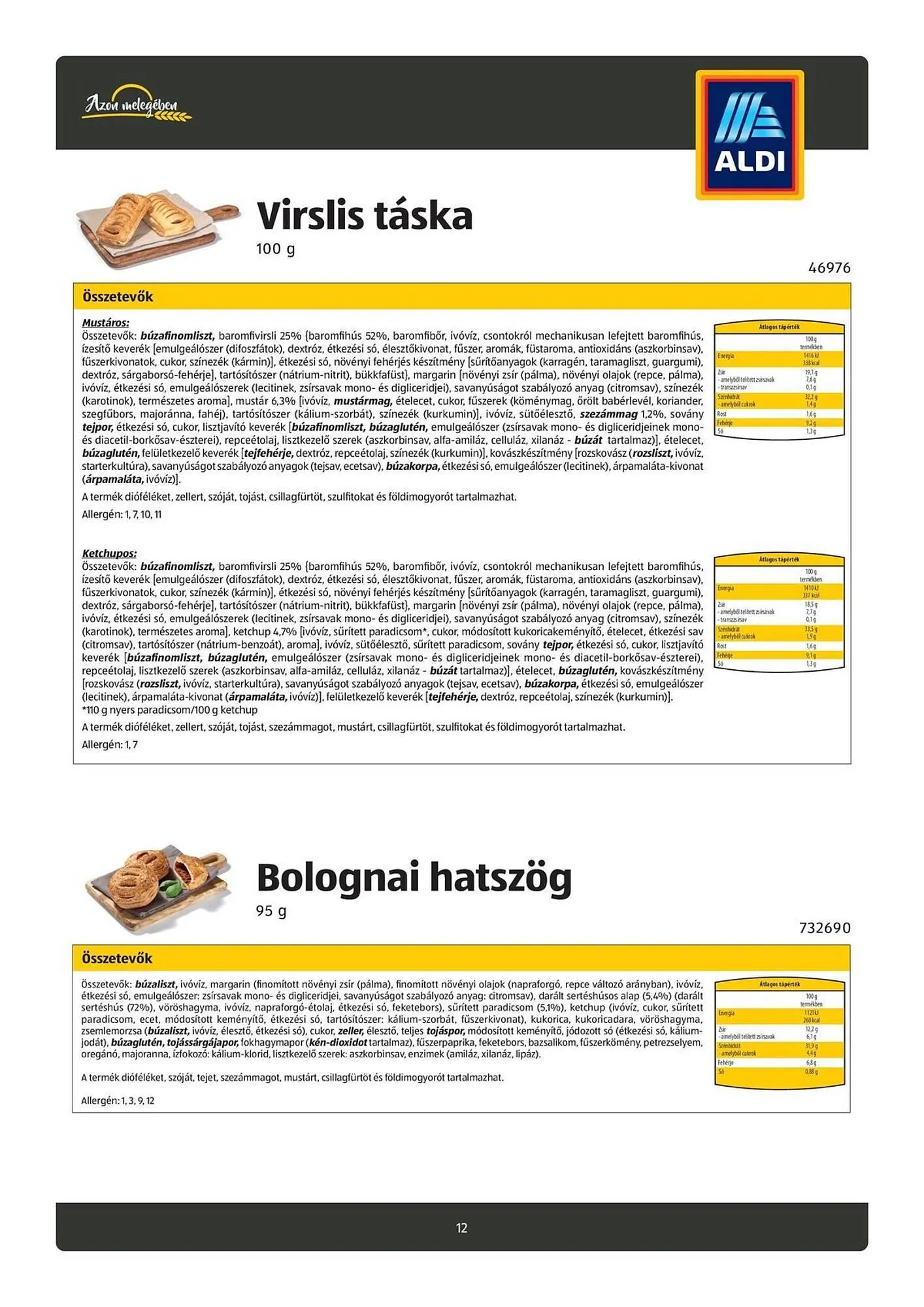 Katalógus ALDI akciós újság november 3.-tól május 12.-ig 2026. - Oldal 12