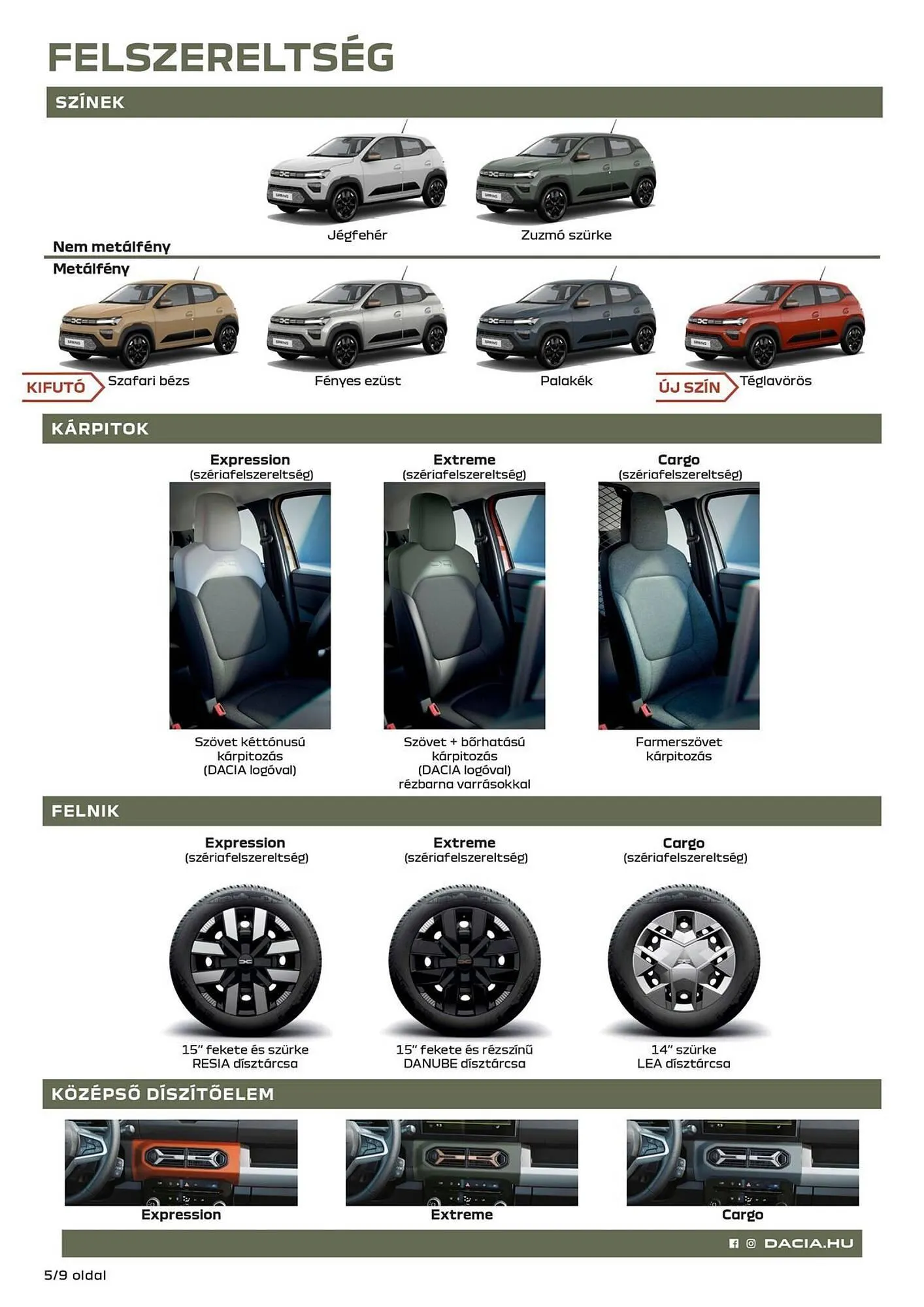Katalógus Dacia akciós újság március 14.-tól április 27.-ig 2025. - Oldal 5