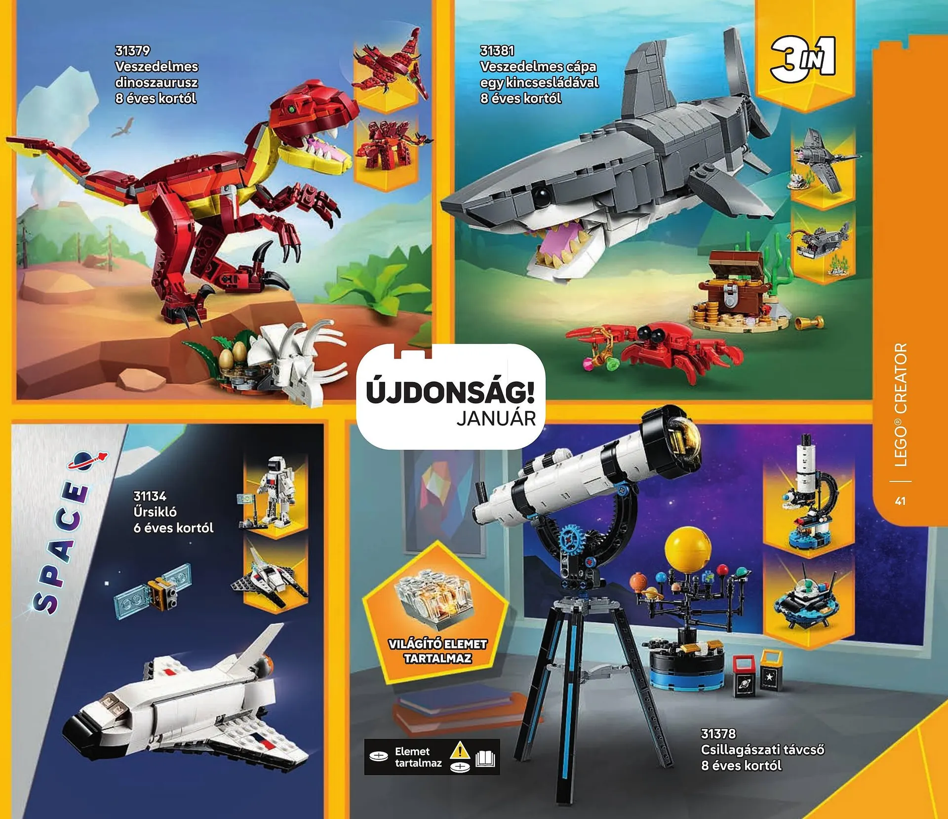 Katalógus Lego akciós újság január 1.-tól június 30.-ig 2026. - Oldal 41