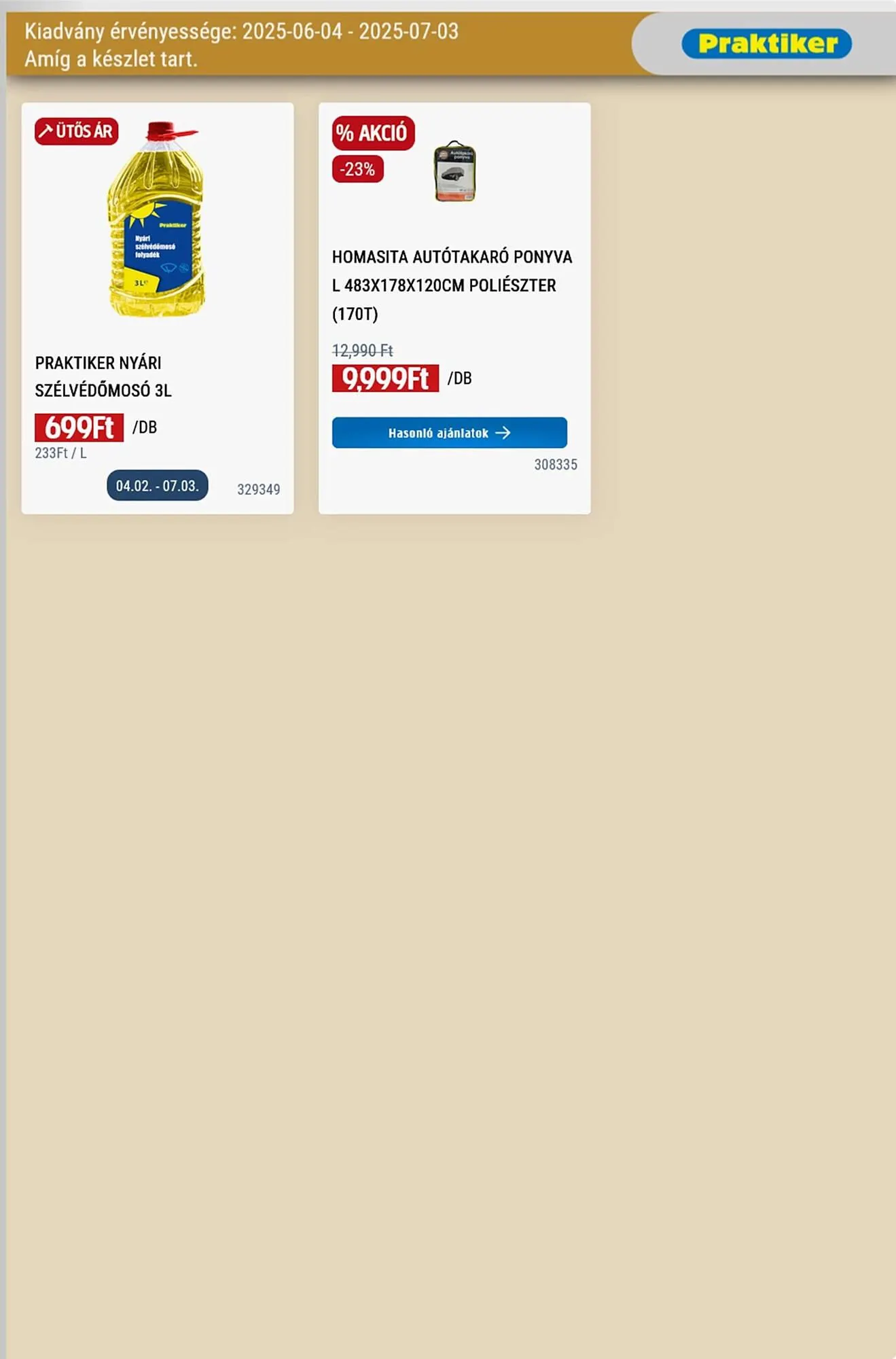 Katalógus Praktiker akciós újság június 4.-tól július 3.-ig 2025. - Oldal 39