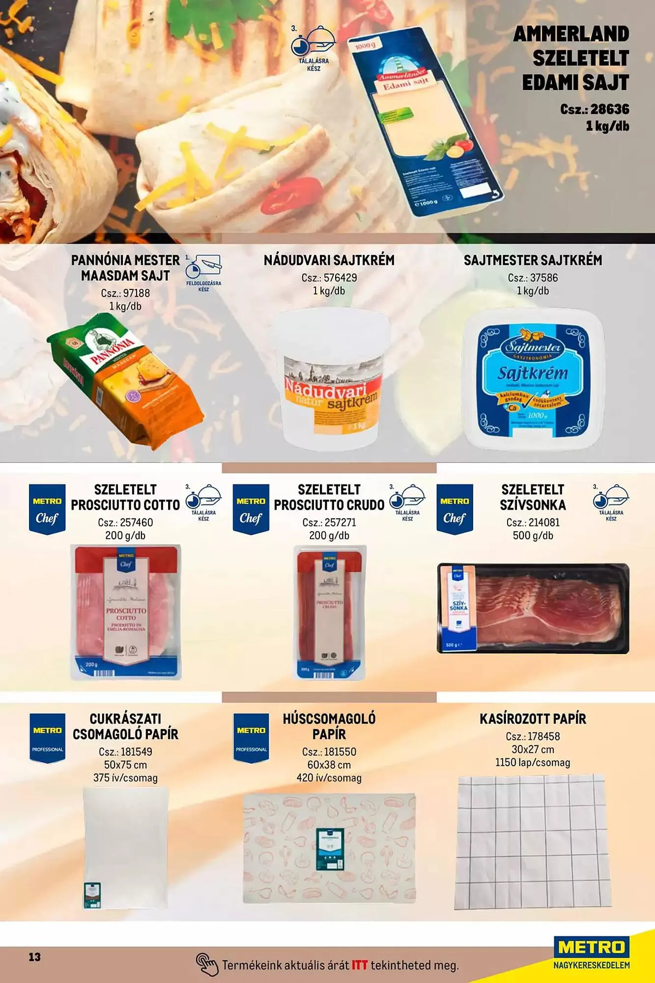 Katalógus Metro akciós újság január 14.-tól március 25.-ig 2025. - Oldal 13