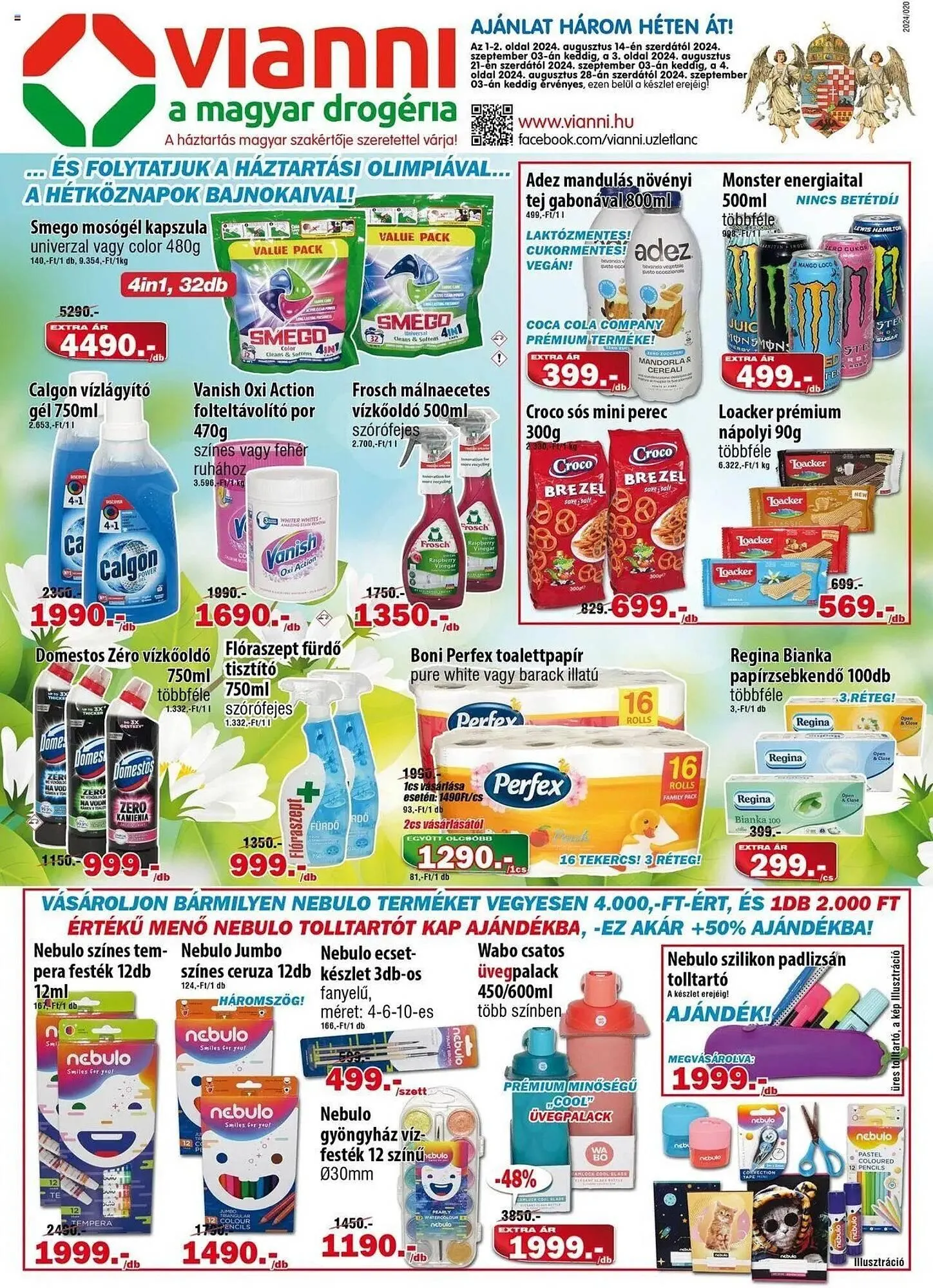 Vianni Drogéria akciós újság - 1