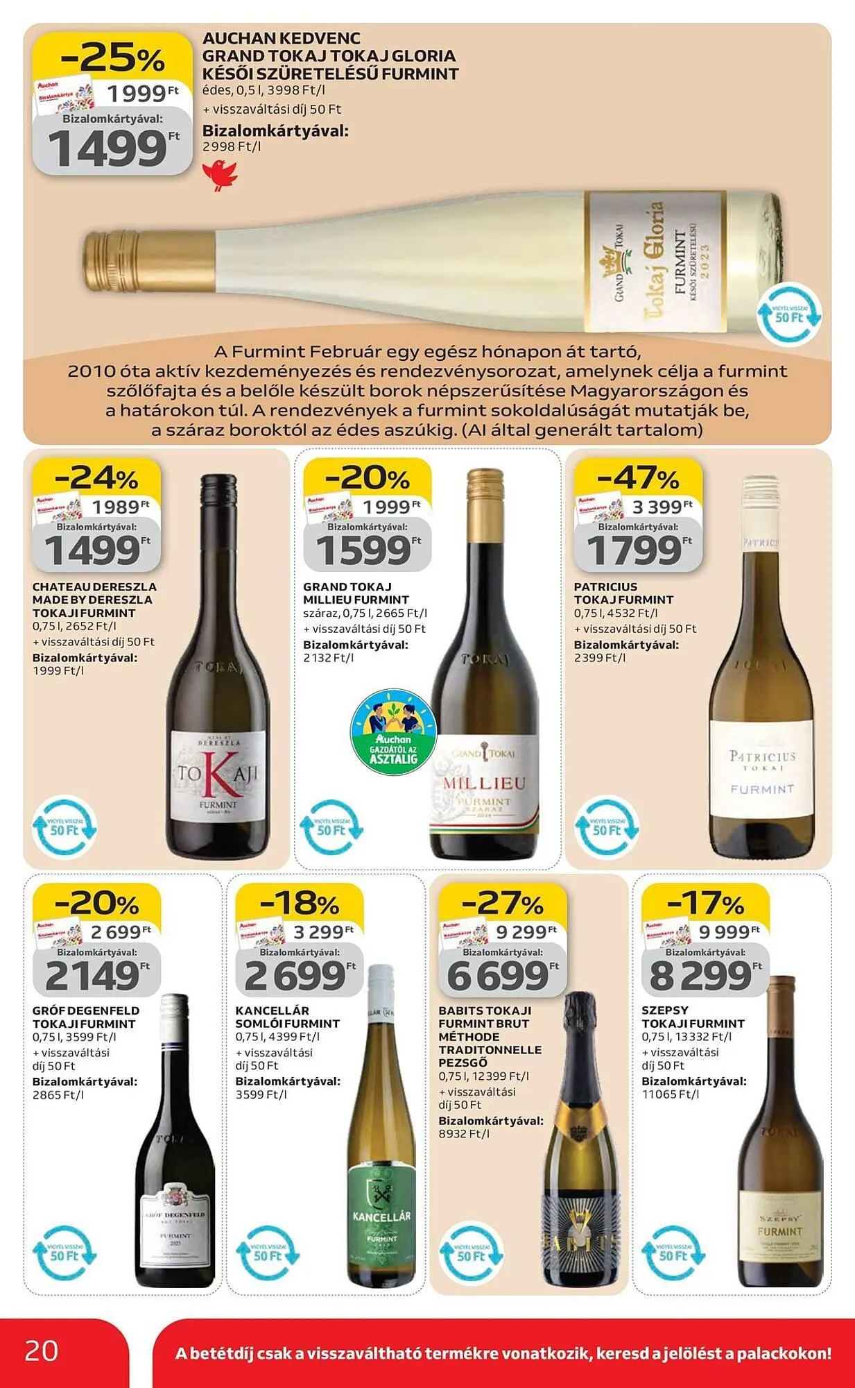 Katalógus Auchan akciós újság február 5.-tól február 18.-ig 2026. - Oldal 20