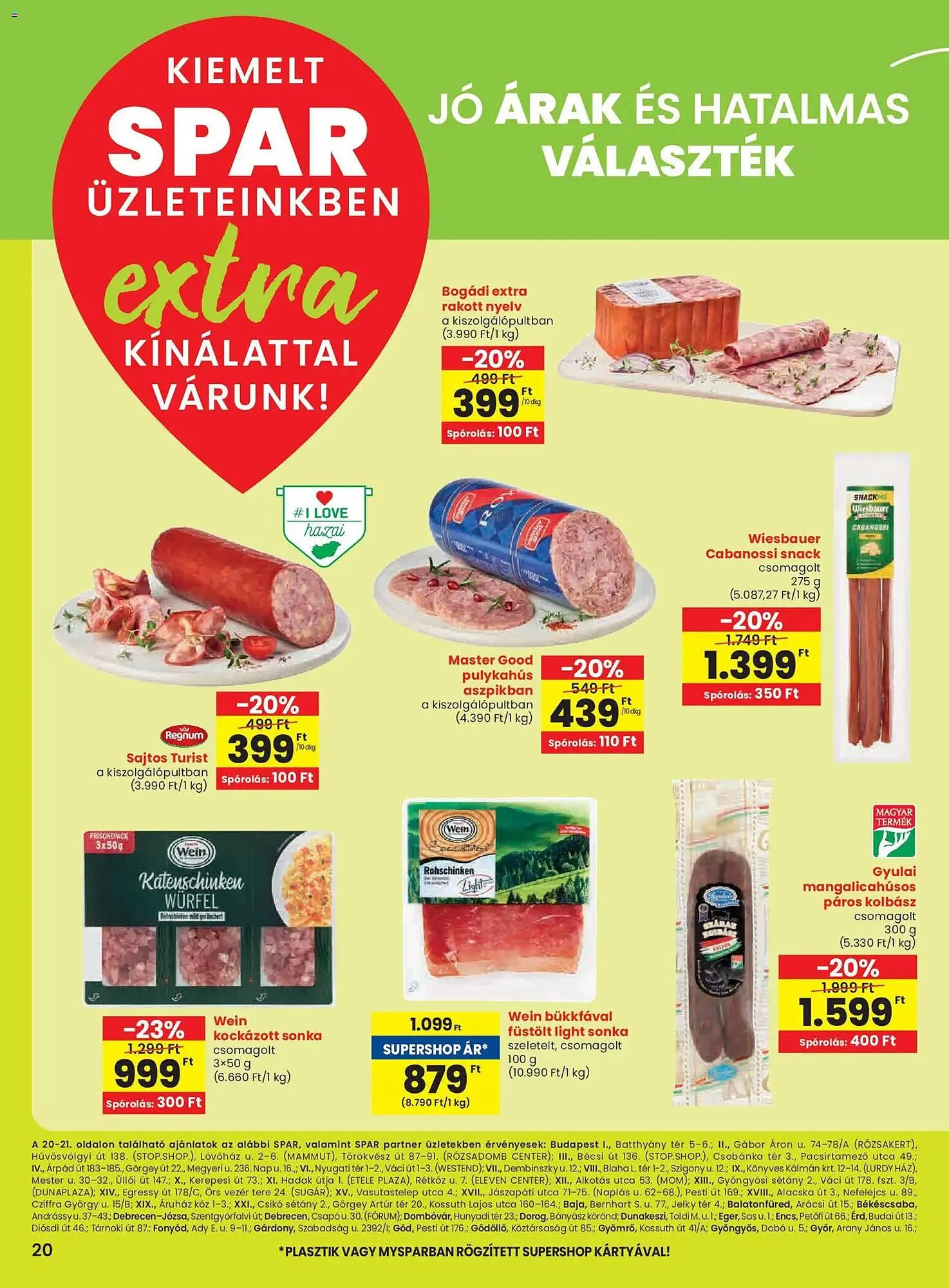 Spar akciós újság - 1