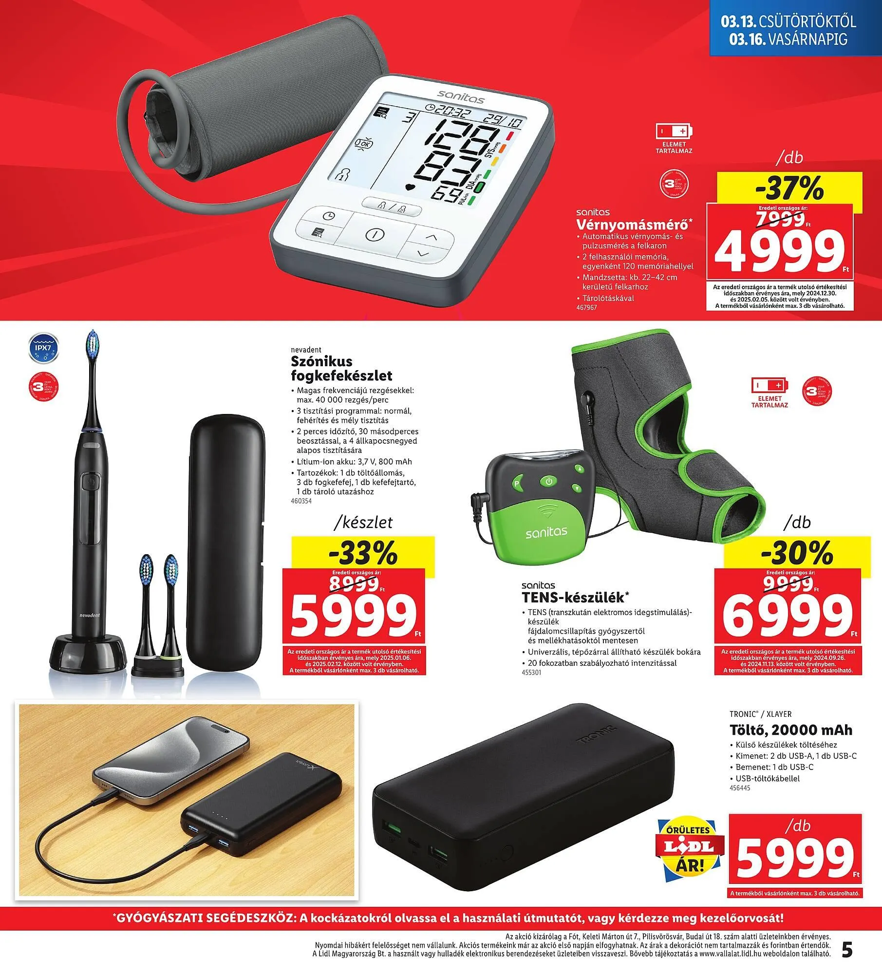 Katalógus Lidl akciós újság március 13.-tól március 16.-ig 2025. - Oldal 5