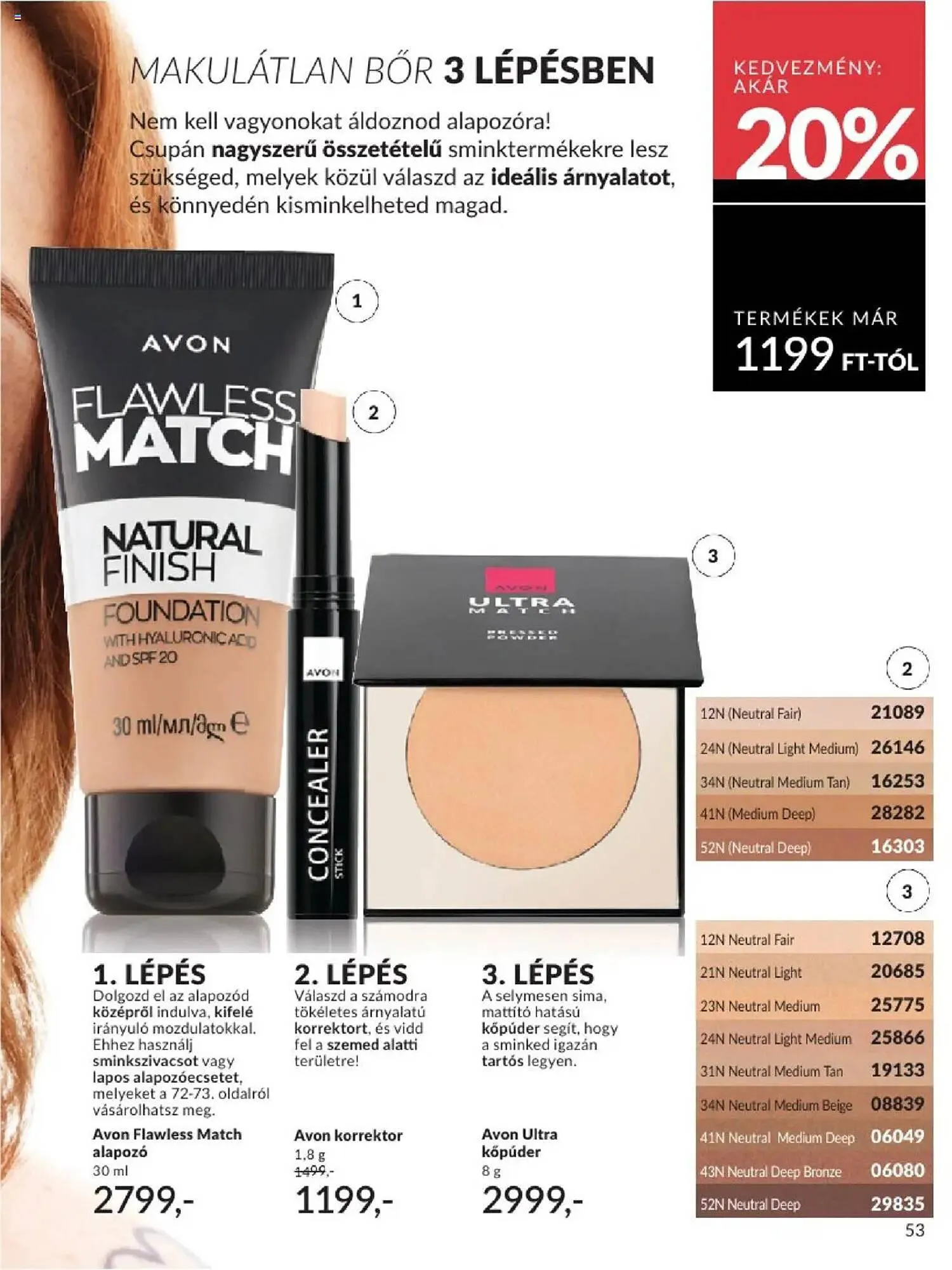 Katalógus AVON akciós újság augusztus 1.-tól augusztus 31.-ig 2025. - Oldal 53