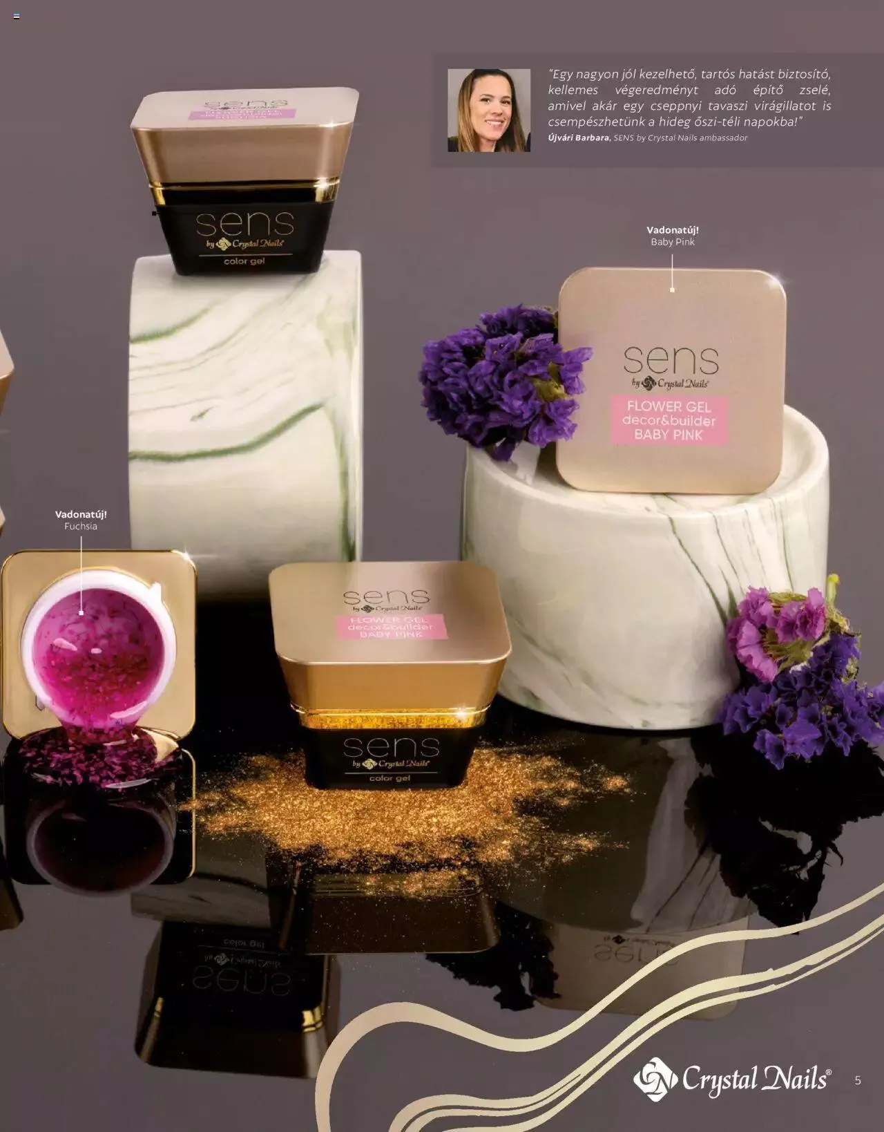 Katalógus Crystal Nails - Ősz/Tél katalógus 2023 szeptember 4.-tól december 31.-ig 2023. - Oldal 5