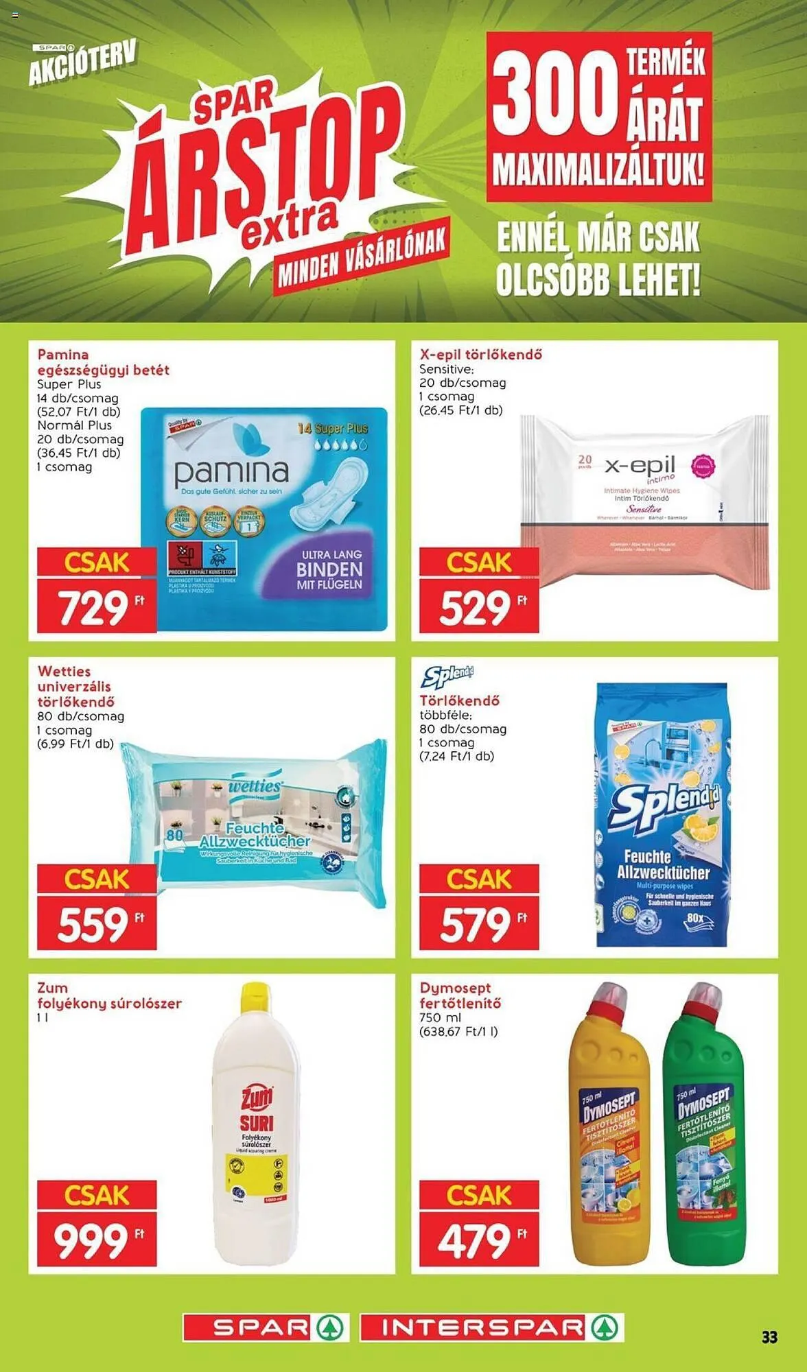 Katalógus Spar akciós újság június 1.-tól július 31.-ig 2023. - Oldal 33