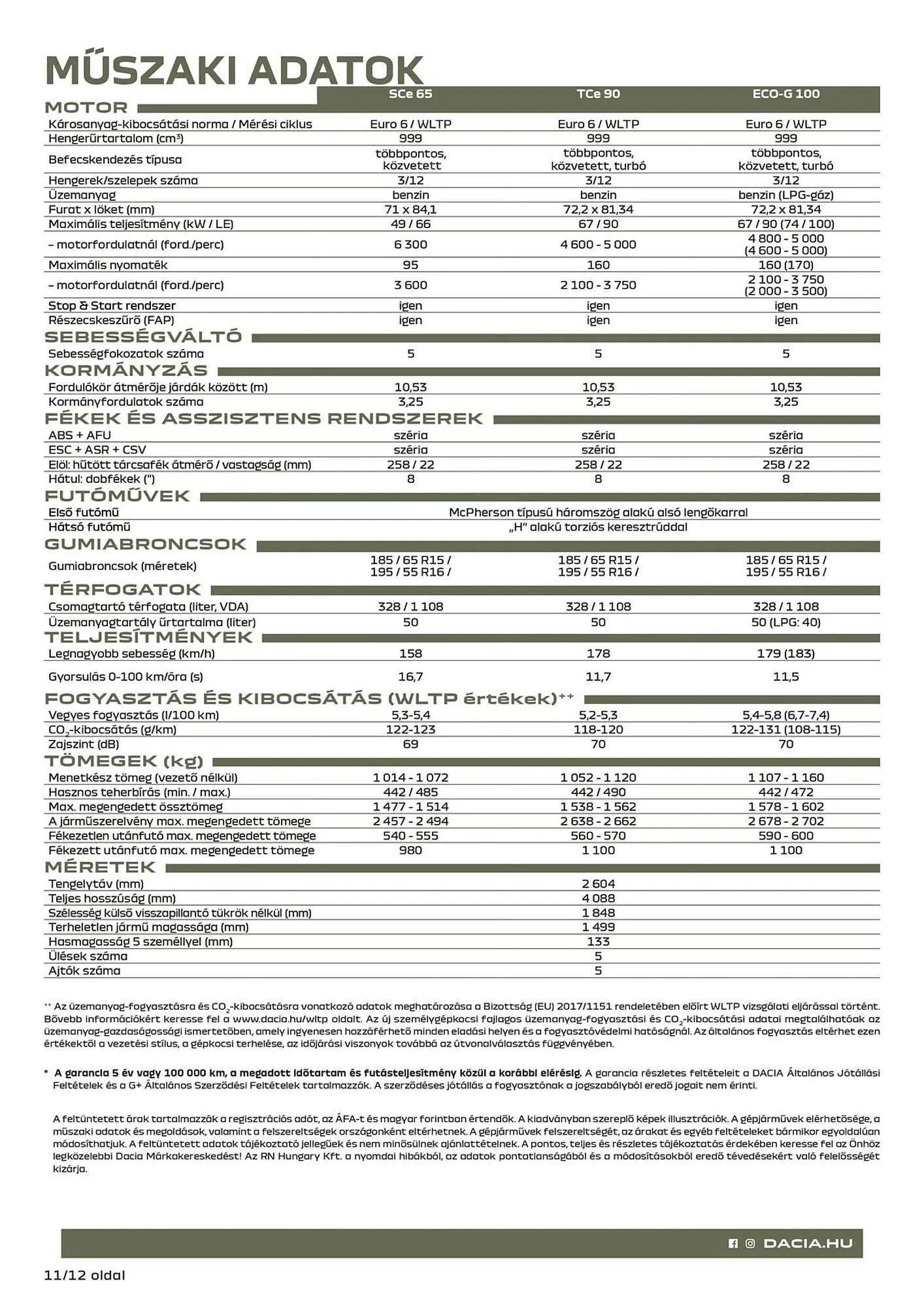 Katalógus Dacia akciós újság március 12.-tól április 27.-ig 2025. - Oldal 11