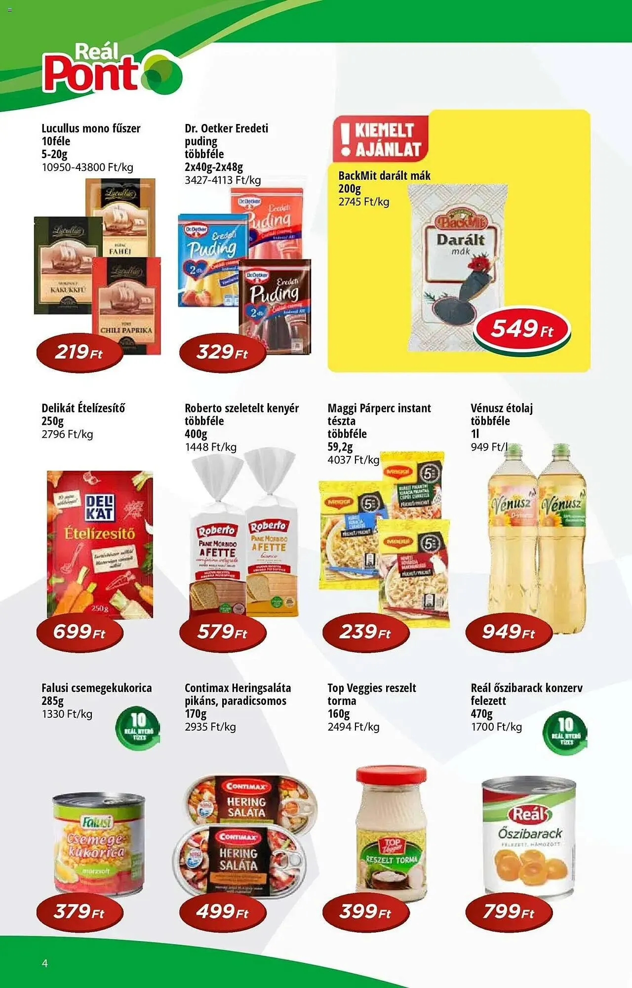 Katalógus Real akciós újság március 4.-tól március 15.-ig 2026. - Oldal 4