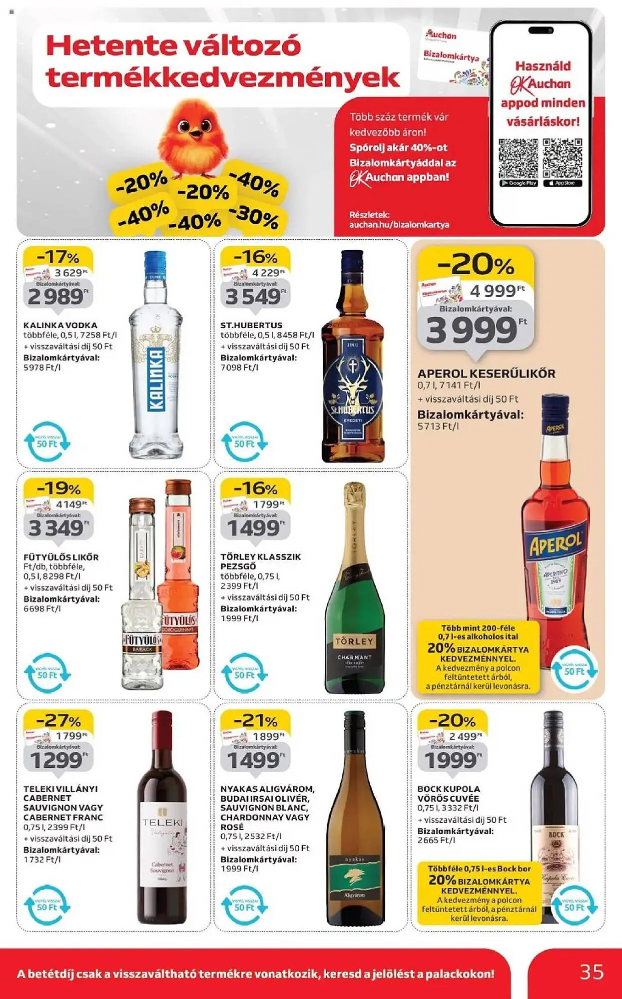 Katalógus Auchan akciós újság szeptember 4.-tól szeptember 10.-ig 2025. - Oldal 35