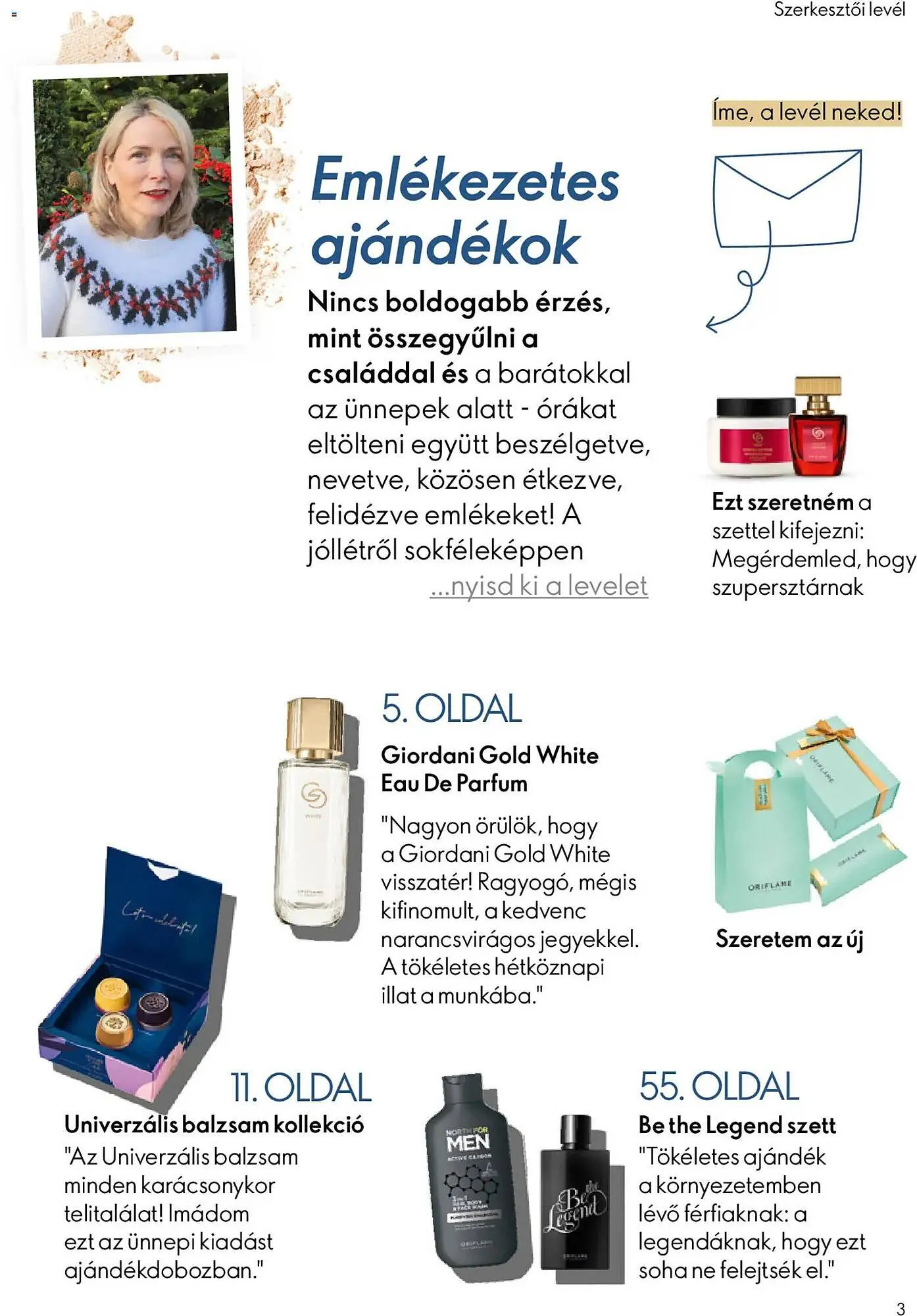 Katalógus Oriflame katalógus december 3.-tól december 23.-ig 2025. - Oldal 3