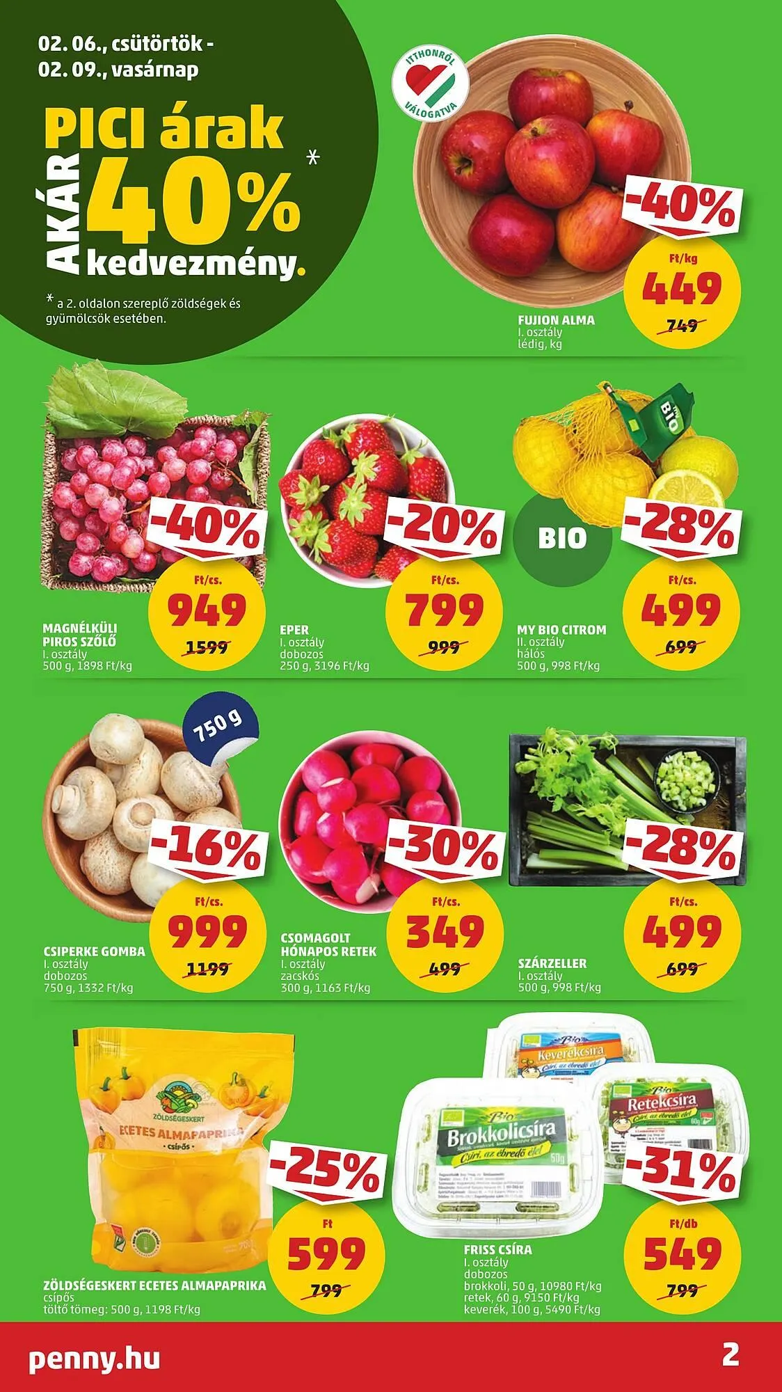 Katalógus PENNY akciós újság február 6.-tól február 12.-ig 2025. - Oldal 2