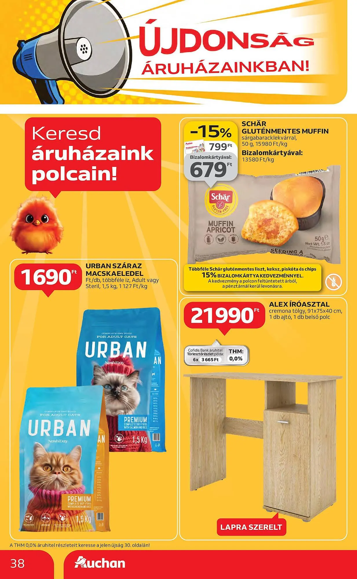 Katalógus Auchan akciós újság július 31.-tól augusztus 6.-ig 2025. - Oldal 38