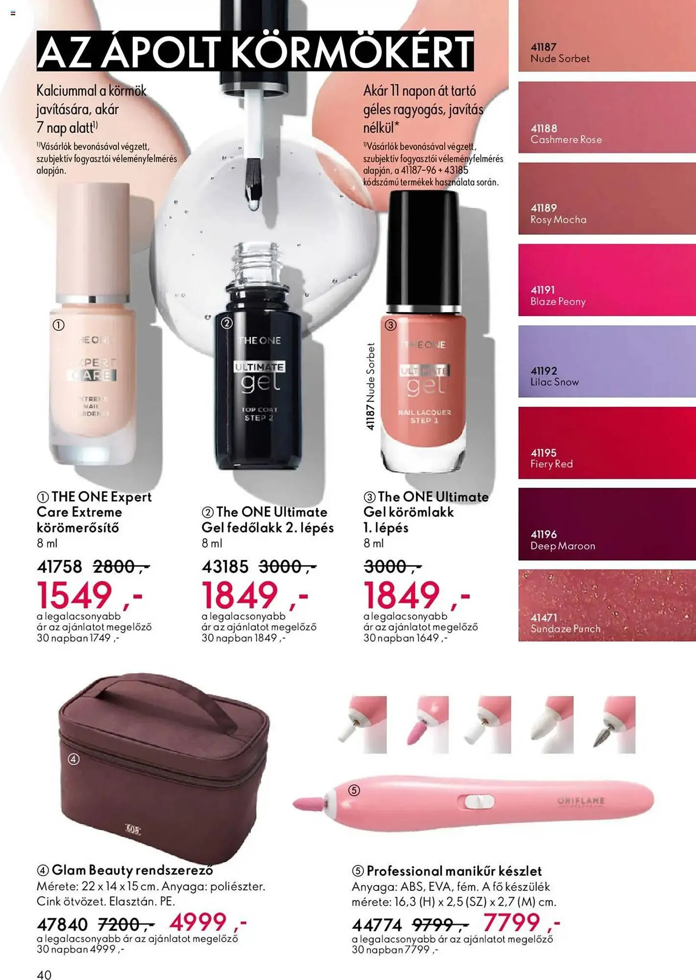 Katalógus Oriflame katalógus október 1.-tól október 21.-ig 2025. - Oldal 40