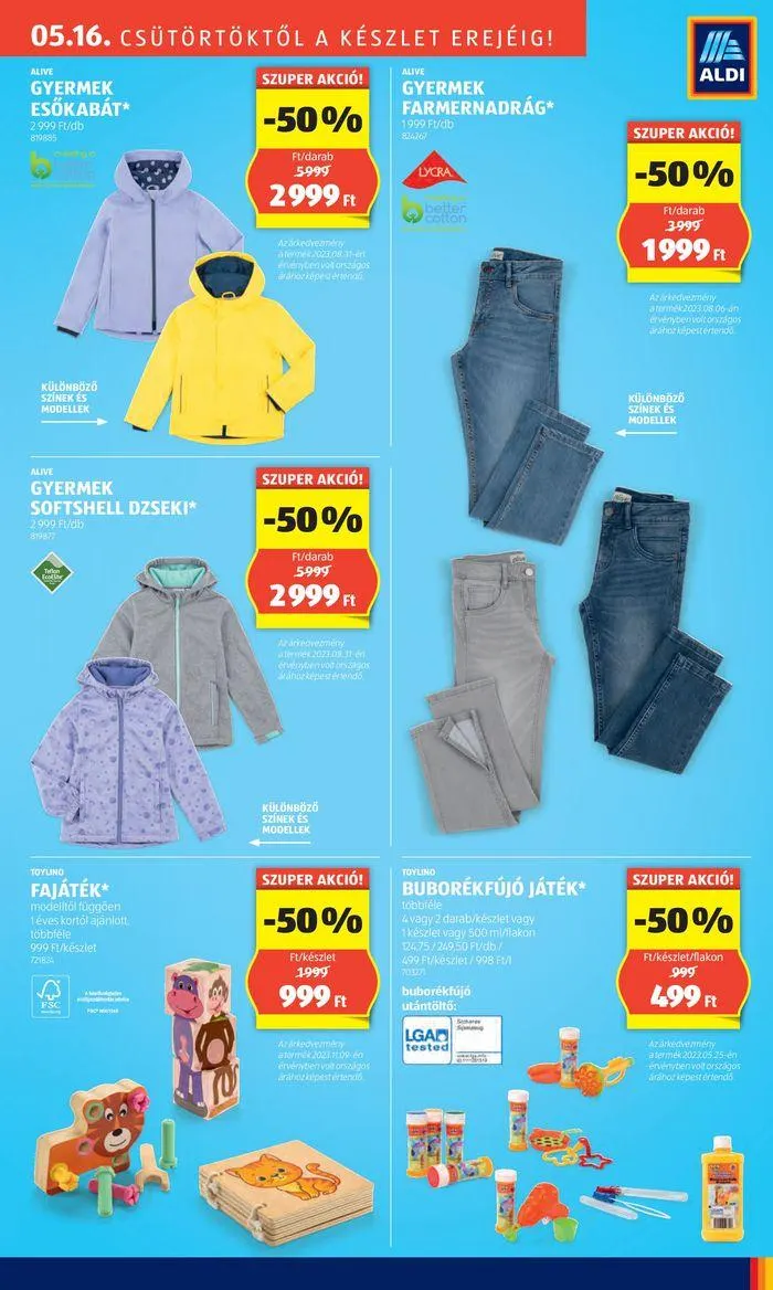 Katalógus Nyitás: Hajdúnánás, Kossuth utca 21. május 16.-tól május 20.-ig 2024. - Oldal 17