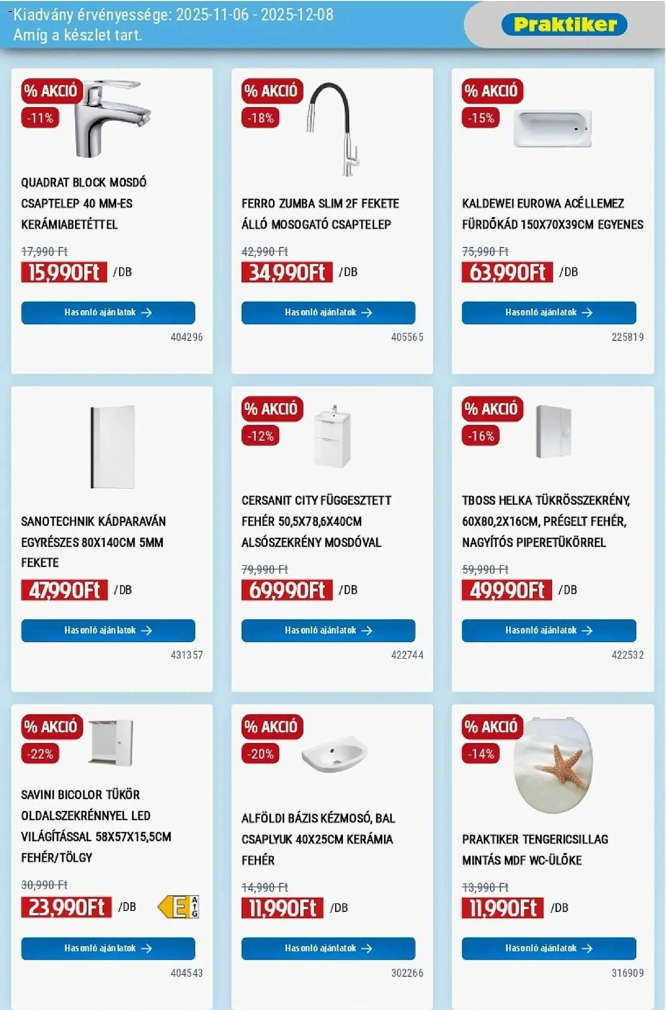 Katalógus Praktiker akciós újság november 6.-tól december 8.-ig 2025. - Oldal 9