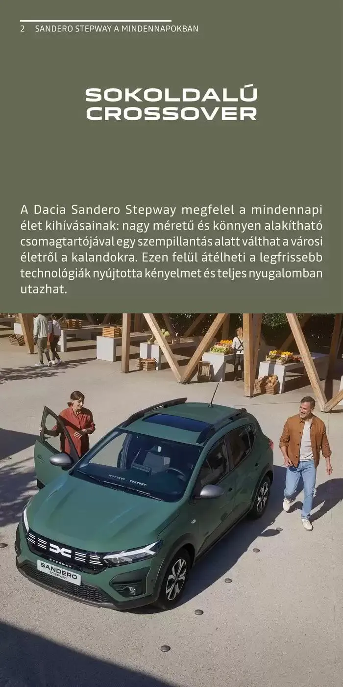 Katalógus Sandero-stepway január 3.-tól június 30.-ig 2025. - Oldal 7