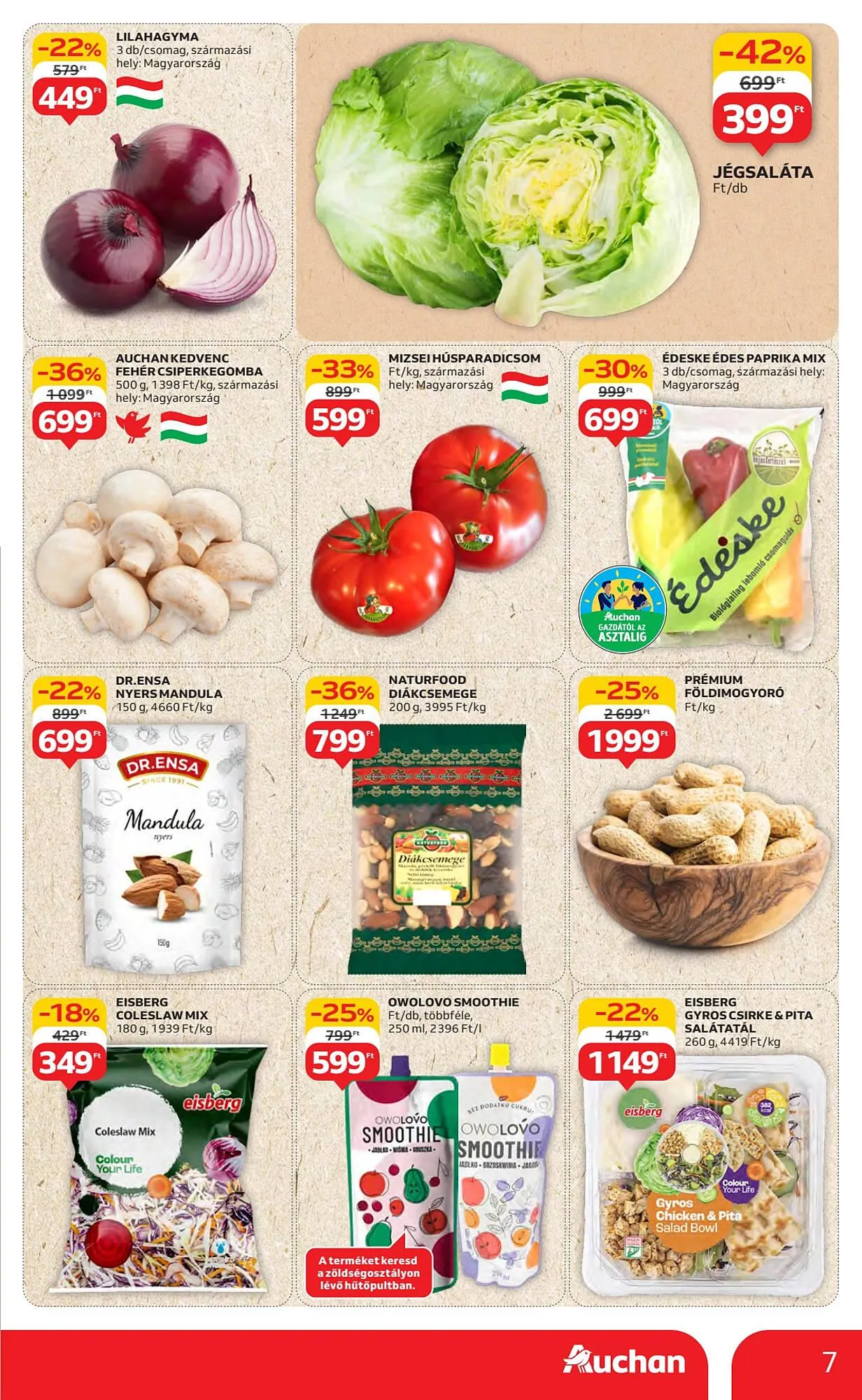 Katalógus Auchan akciós újság július 17.-tól július 23.-ig 2025. - Oldal 7