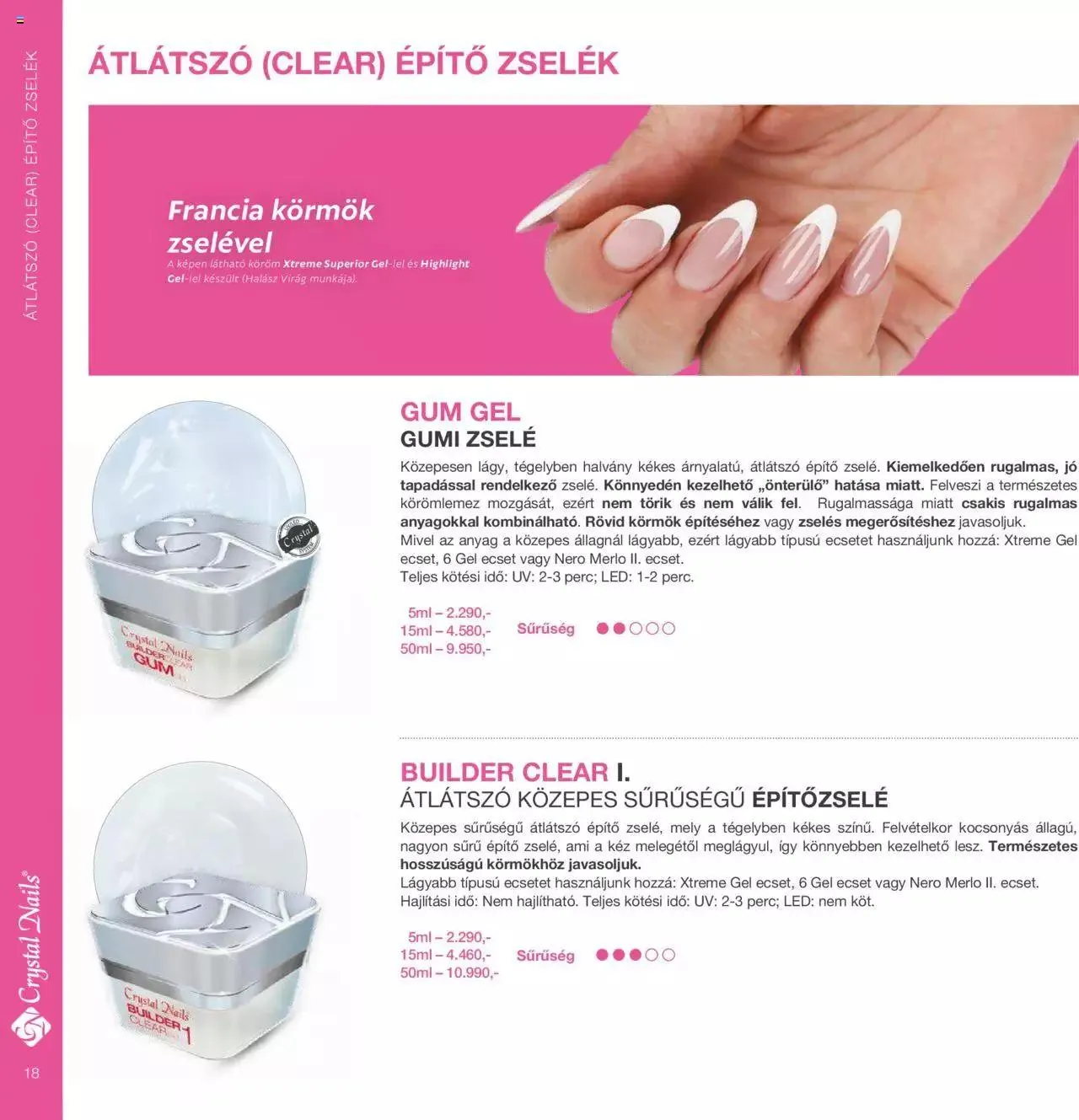 Katalógus Crystal Nails - Nagykatalógus 22/23 március 8.-tól december 31.-ig 2023. - Oldal 18