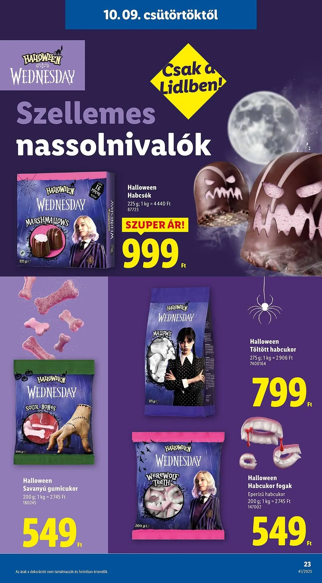 Katalógus Lidl akciós újság október 9.-tól október 15.-ig 2025. - Oldal 23