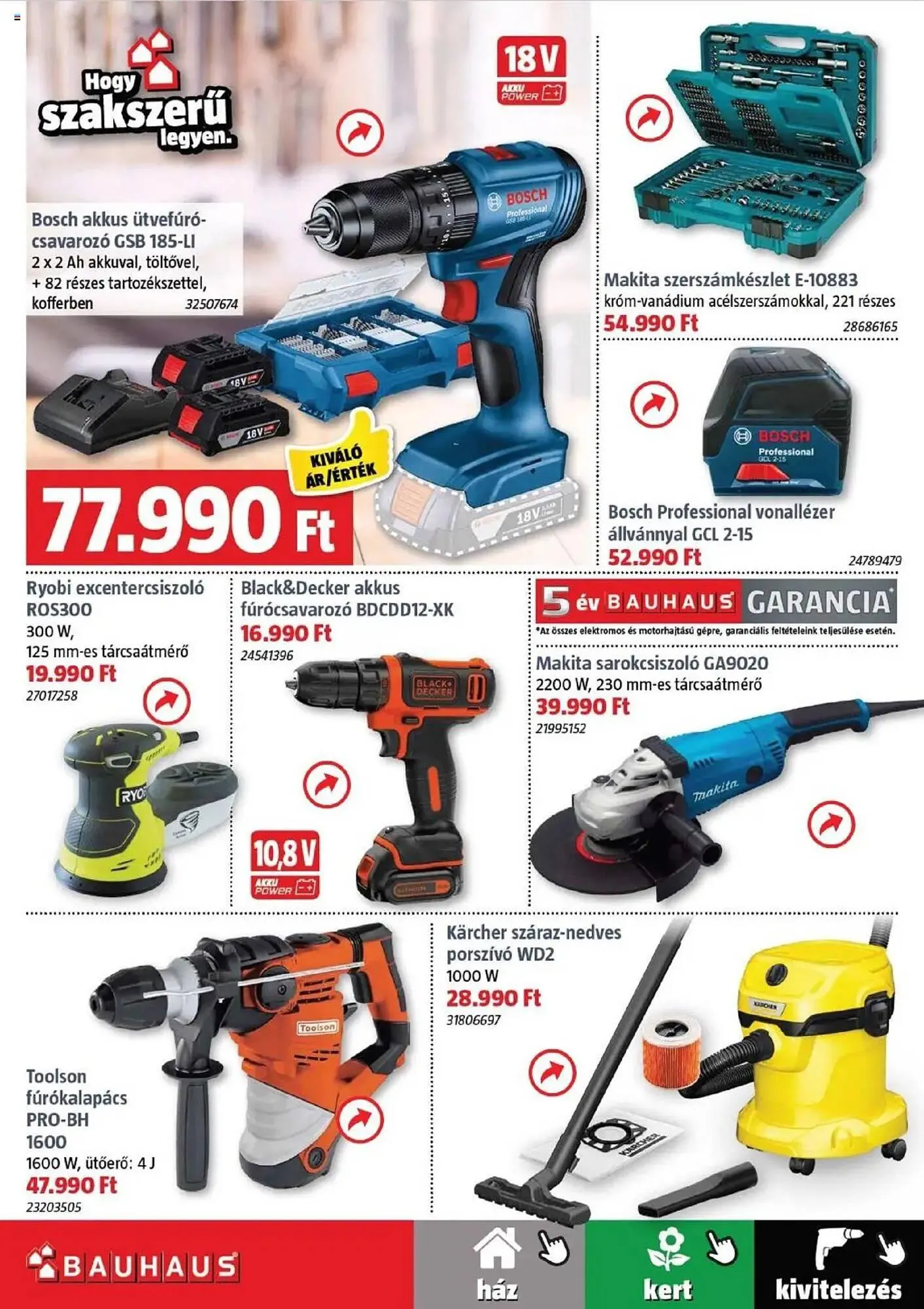 Katalógus Bauhaus akciós újság április 3.-tól május 6.-ig 2025. - Oldal 45