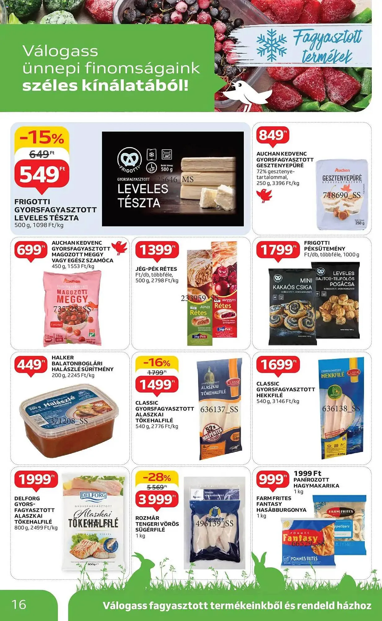Katalógus Auchan akciós újság március 27.-tól április 19.-ig 2025. - Oldal 16