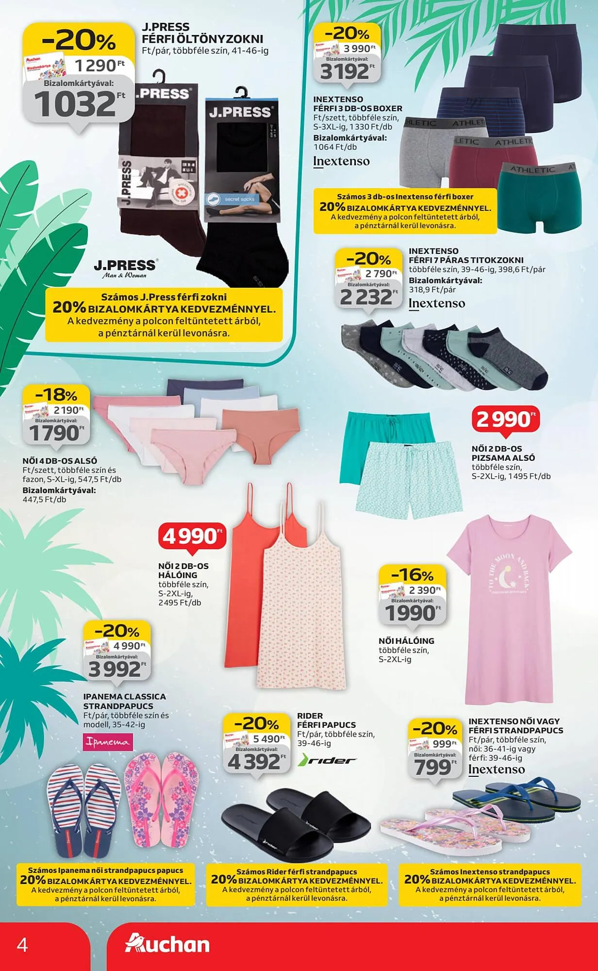 Katalógus Auchan akciós újság július 31.-tól augusztus 27.-ig 2025. - Oldal 4