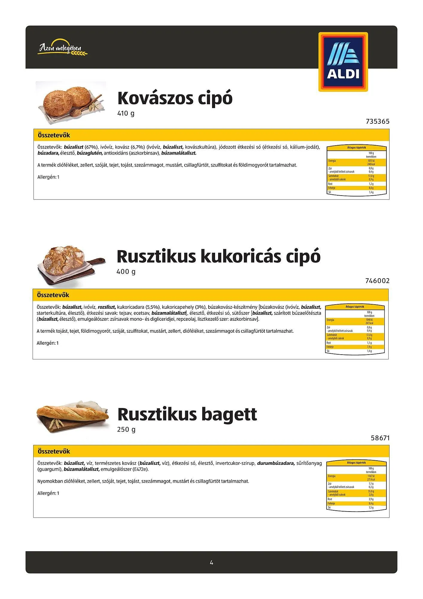 Katalógus ALDI akciós újság március 27.-tól április 21.-ig 2025. - Oldal 4