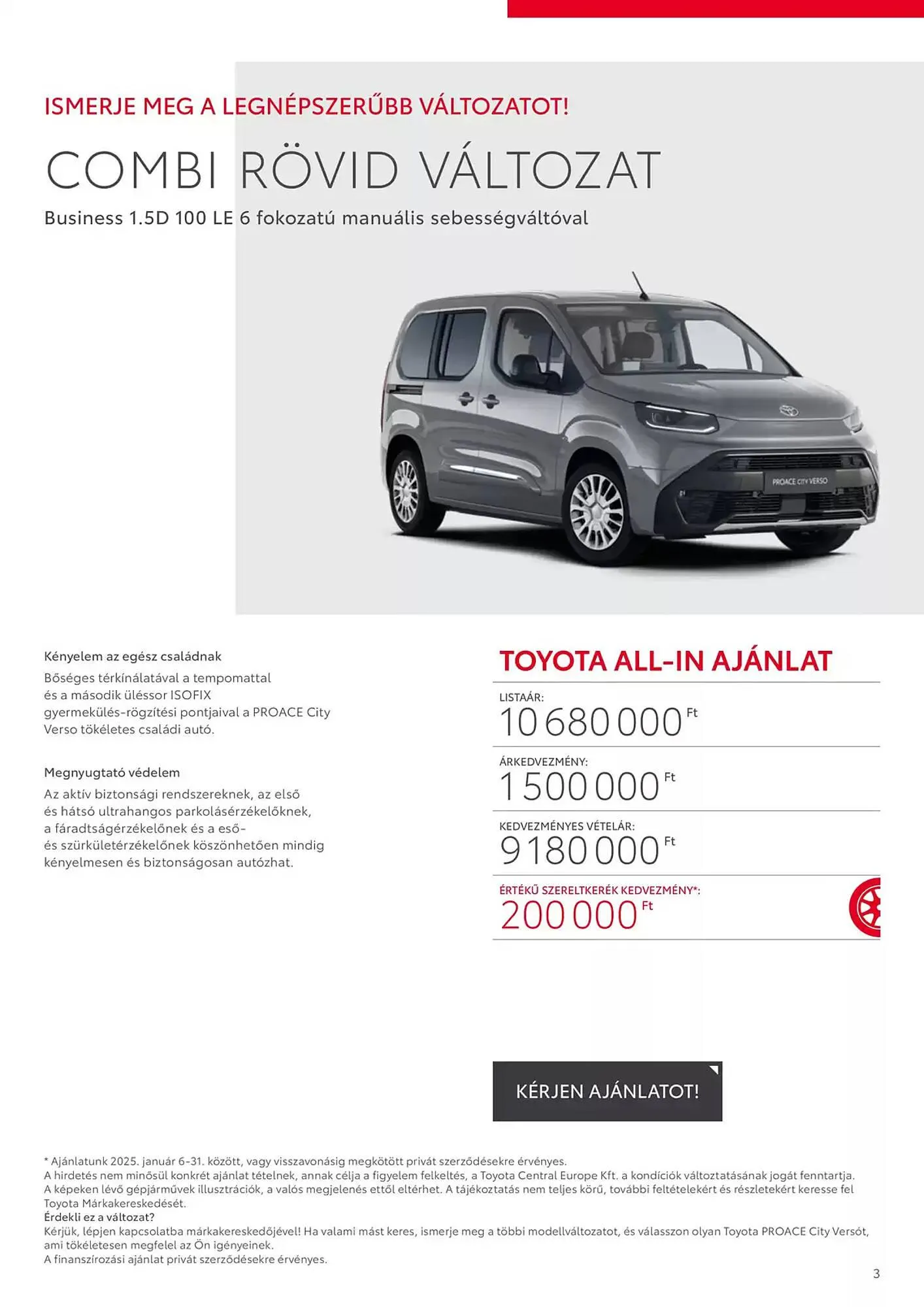 Katalógus Toyota akciós újság január 8.-tól január 8.-ig 2026. - Oldal 3