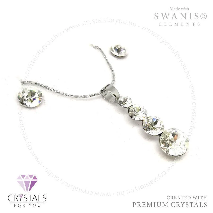 Hóember szett Swanis® prémium kristállyal díszítve