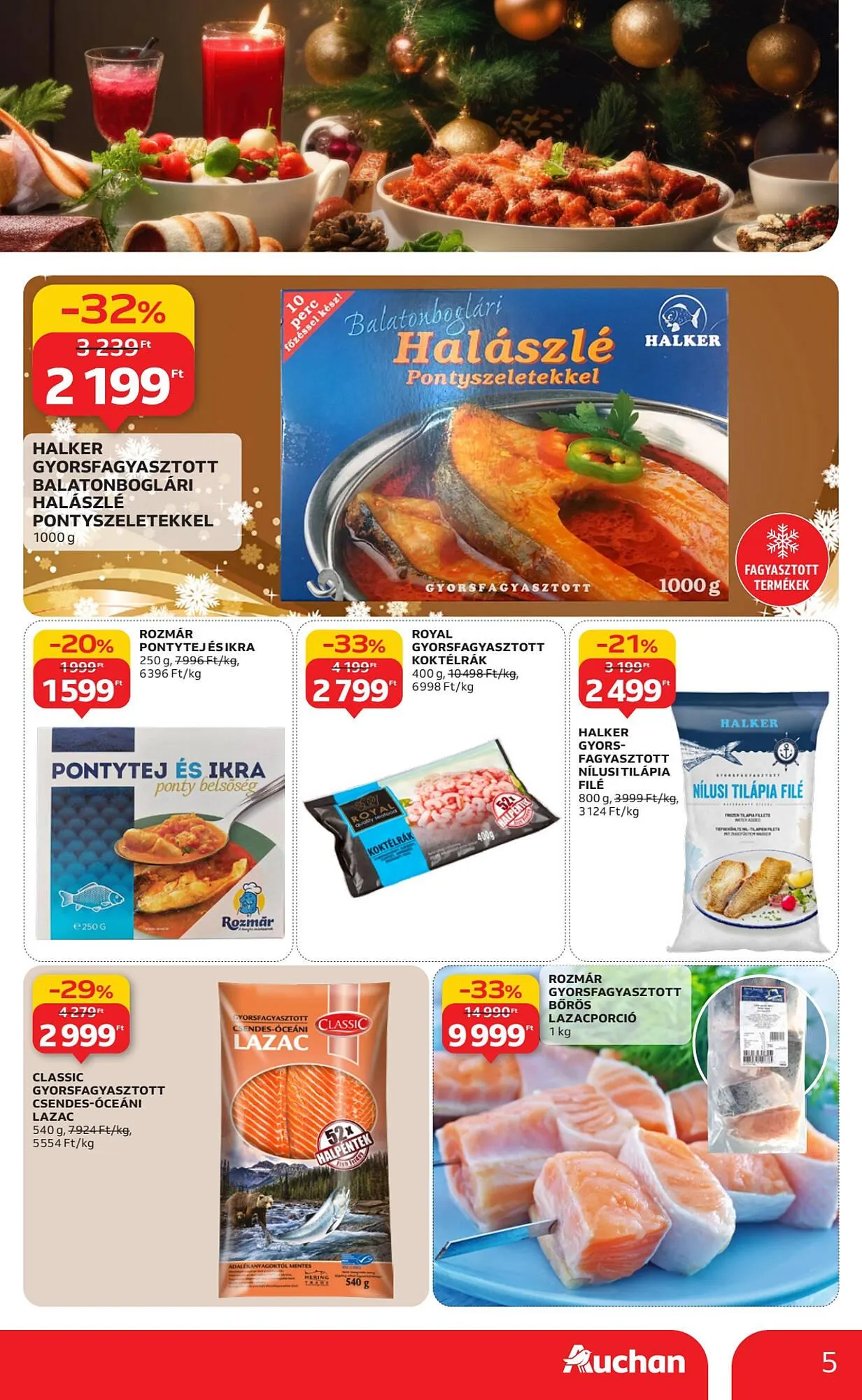 Katalógus Auchan akciós újság november 20.-tól december 24.-ig 2025. - Oldal 5