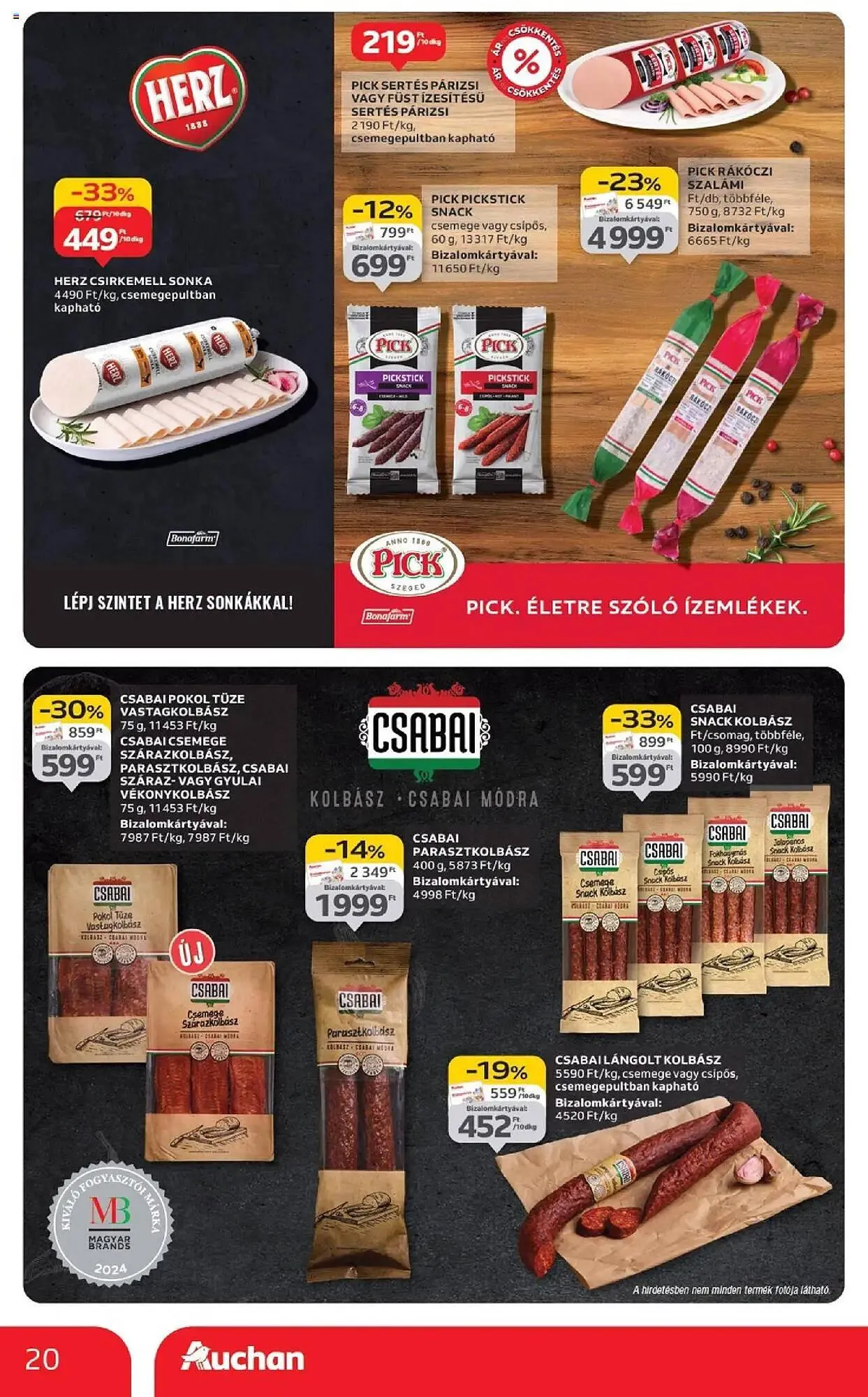 Katalógus Auchan akciós újság szeptember 4.-tól szeptember 10.-ig 2025. - Oldal 20