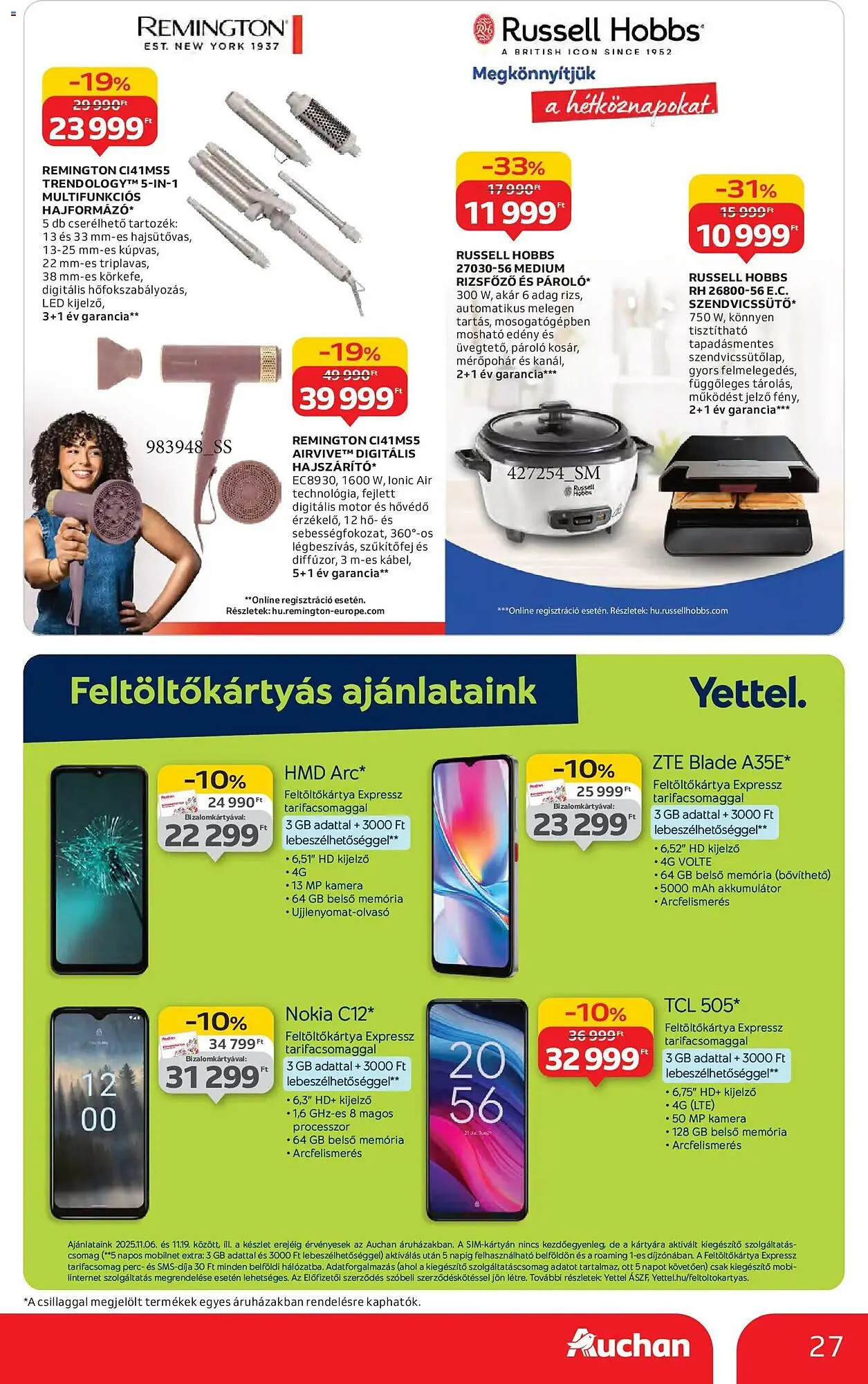 Katalógus Auchan akciós újság november 6.-tól november 19.-ig 2025. - Oldal 27