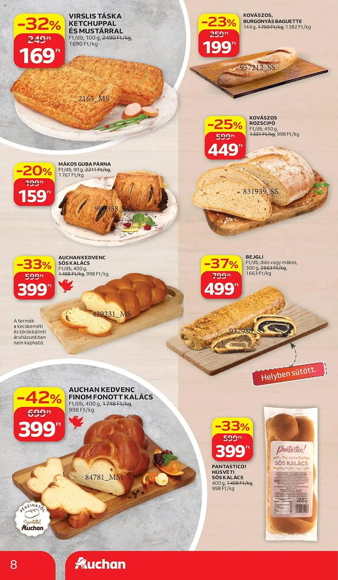 Katalógus Auchan akciós újság március 26.-tól április 8.-ig 2026. - Oldal 8
