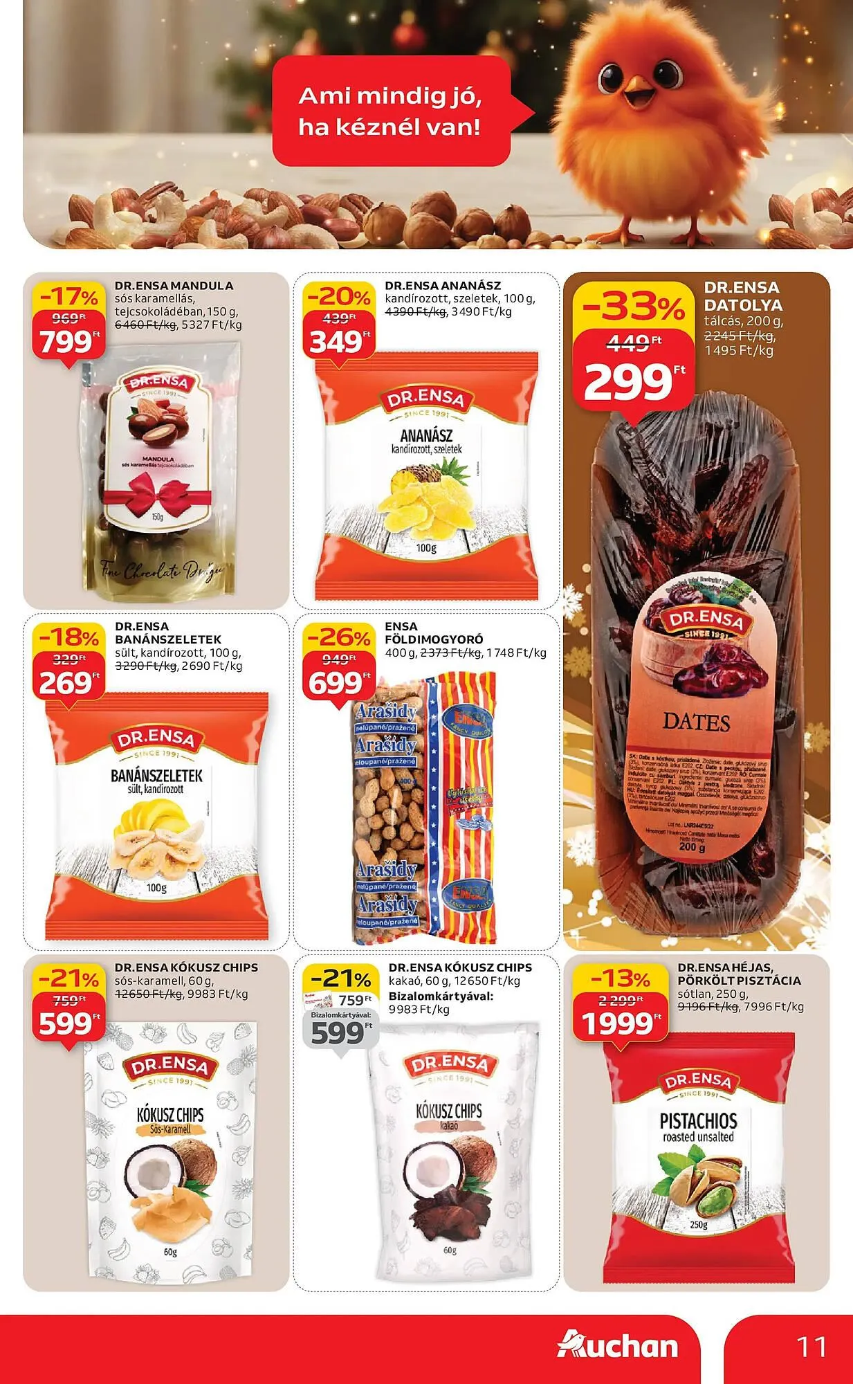 Katalógus Auchan akciós újság december 18.-tól december 24.-ig 2025. - Oldal 11