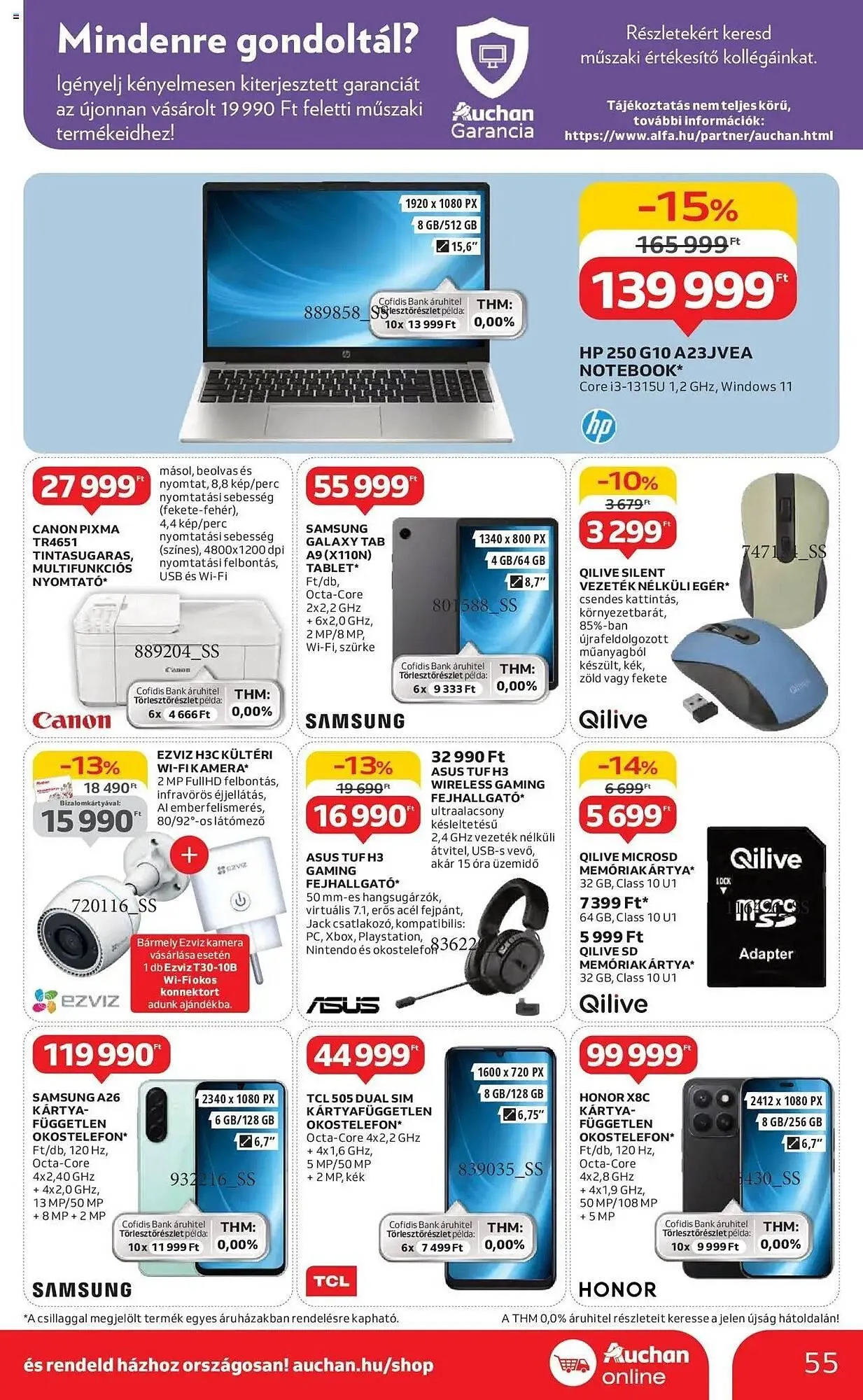 Katalógus Auchan akciós újság április 3.-tól április 9.-ig 2025. - Oldal 55