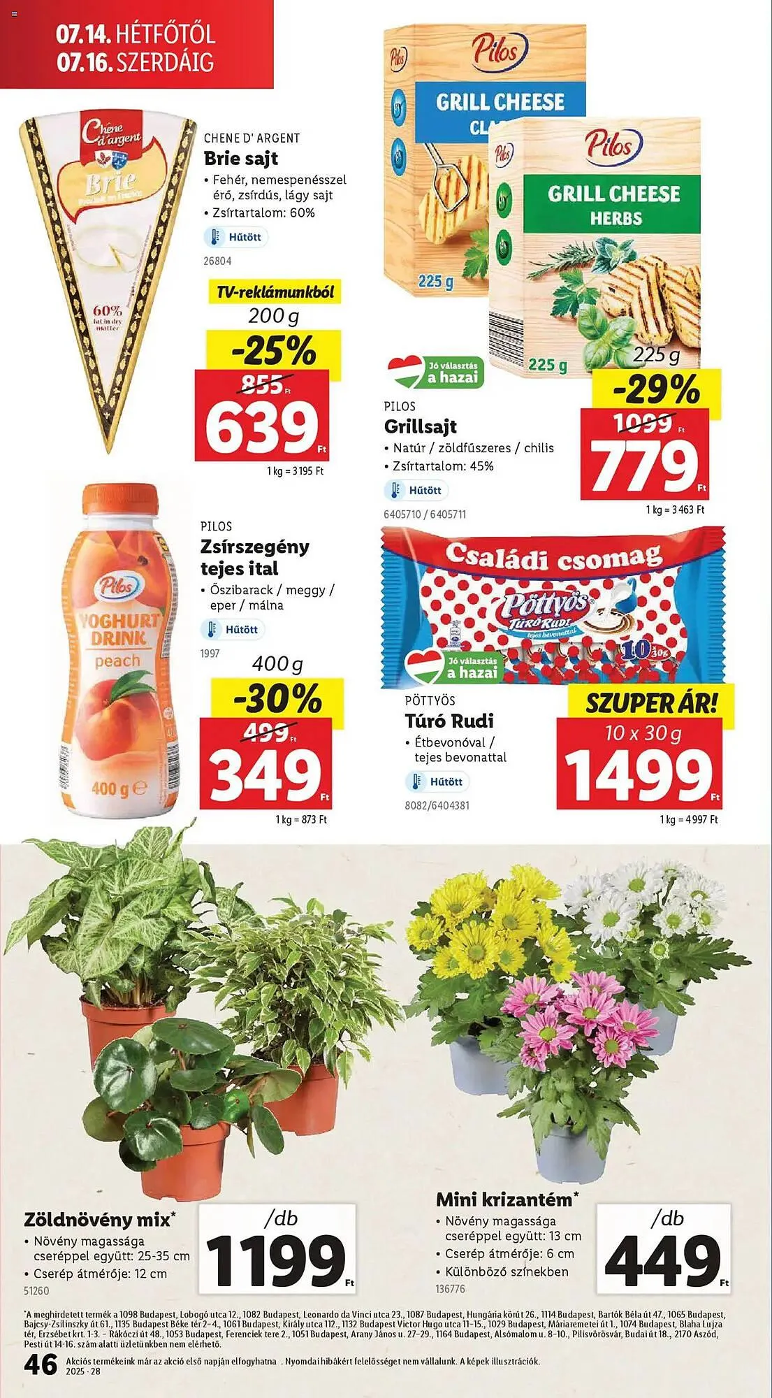 Katalógus Lidl akciós újság július 10.-tól július 16.-ig 2025. - Oldal 46