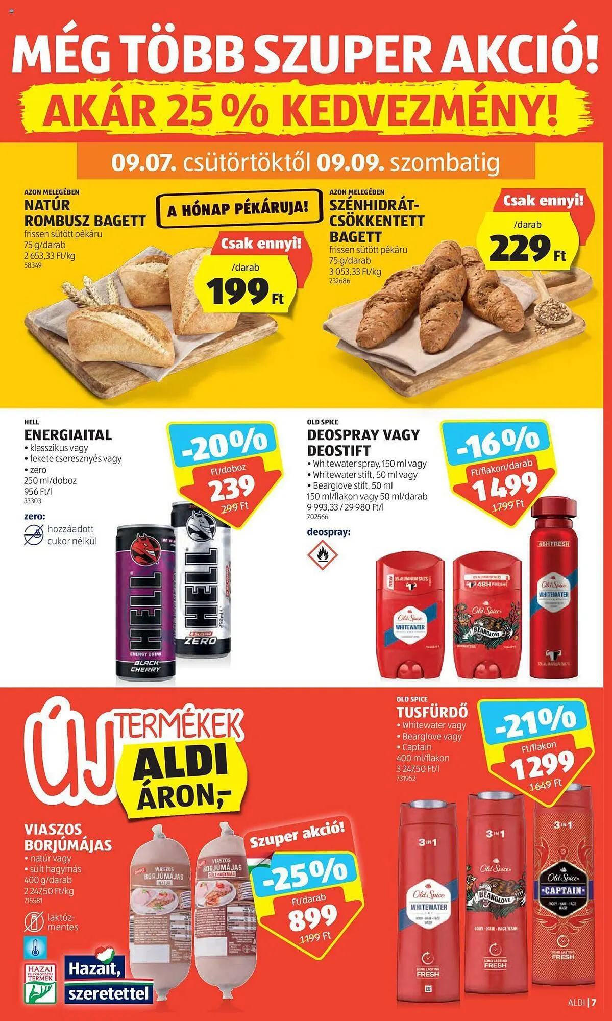Katalógus ALDI akciós újság szeptember 7.-tól szeptember 13.-ig 2023. - Oldal 7