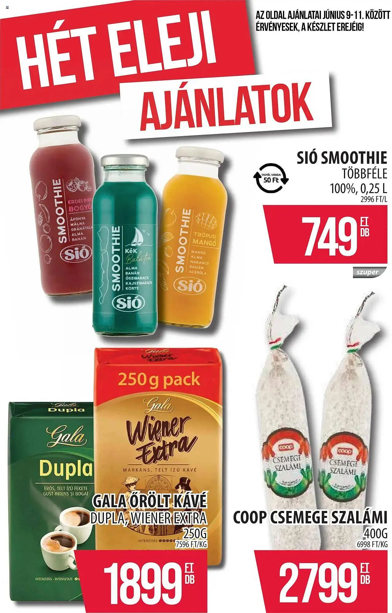 Katalógus Coop akciós újság június 5.-tól június 11.-ig 2025. - Oldal 3