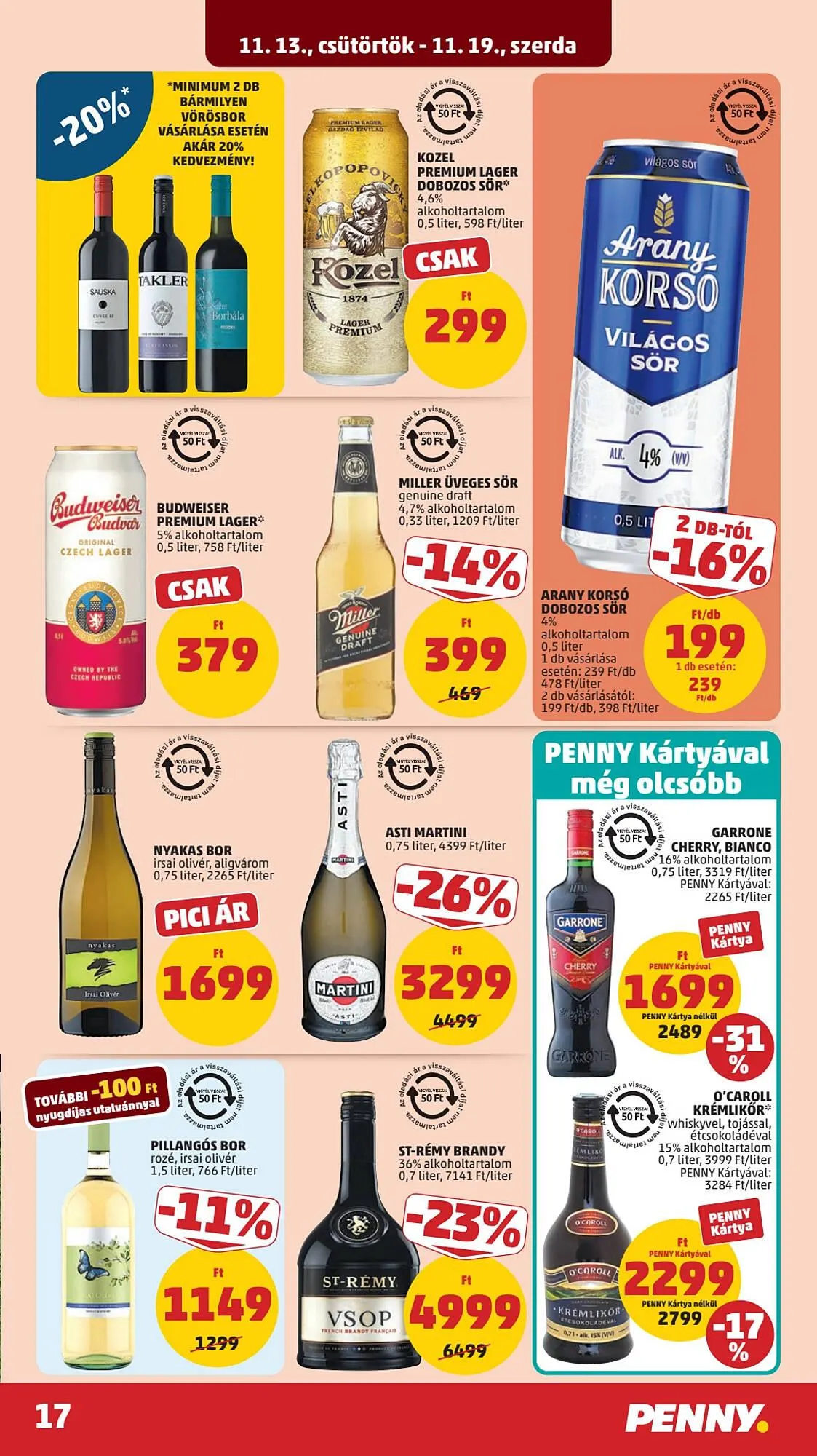 Katalógus PENNY akciós újság november 13.-tól november 19.-ig 2025. - Oldal 21